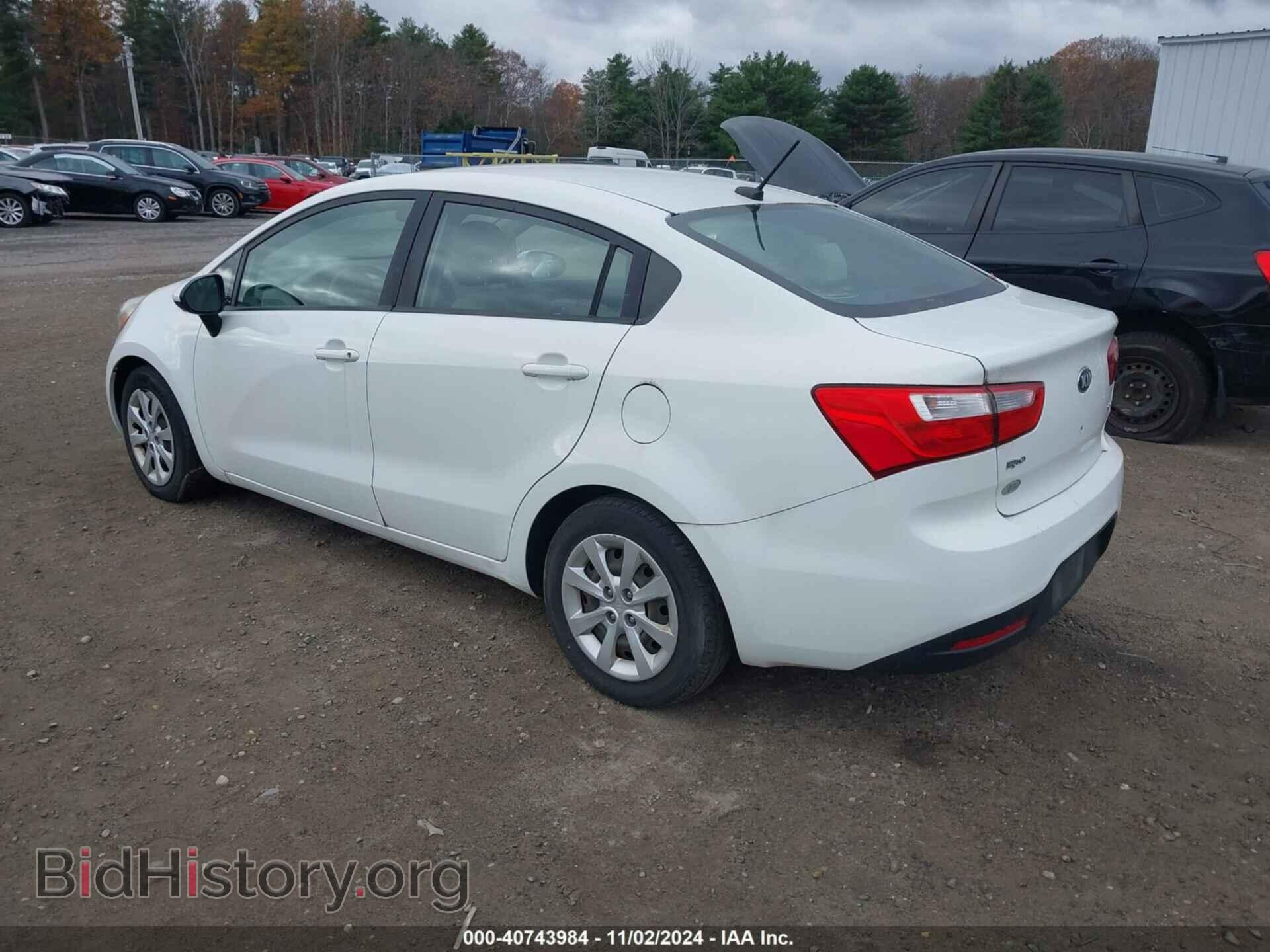 2013 KIA RIO - VIN: KNADN4A31D6243237 - Фото 3