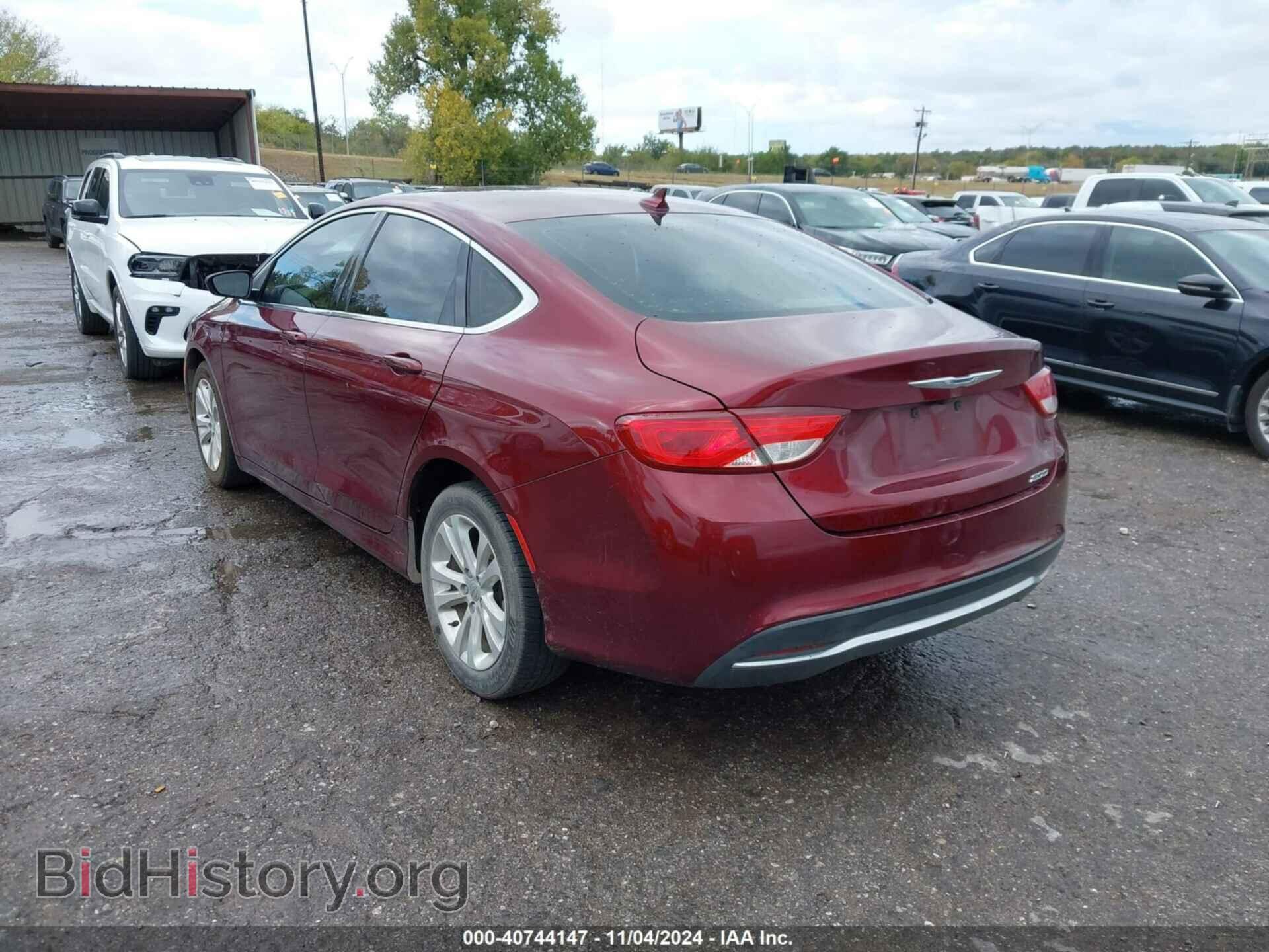2016 CHRYSLER 200 - VIN: 1C3CCCAB8GN191822 - Фото 3