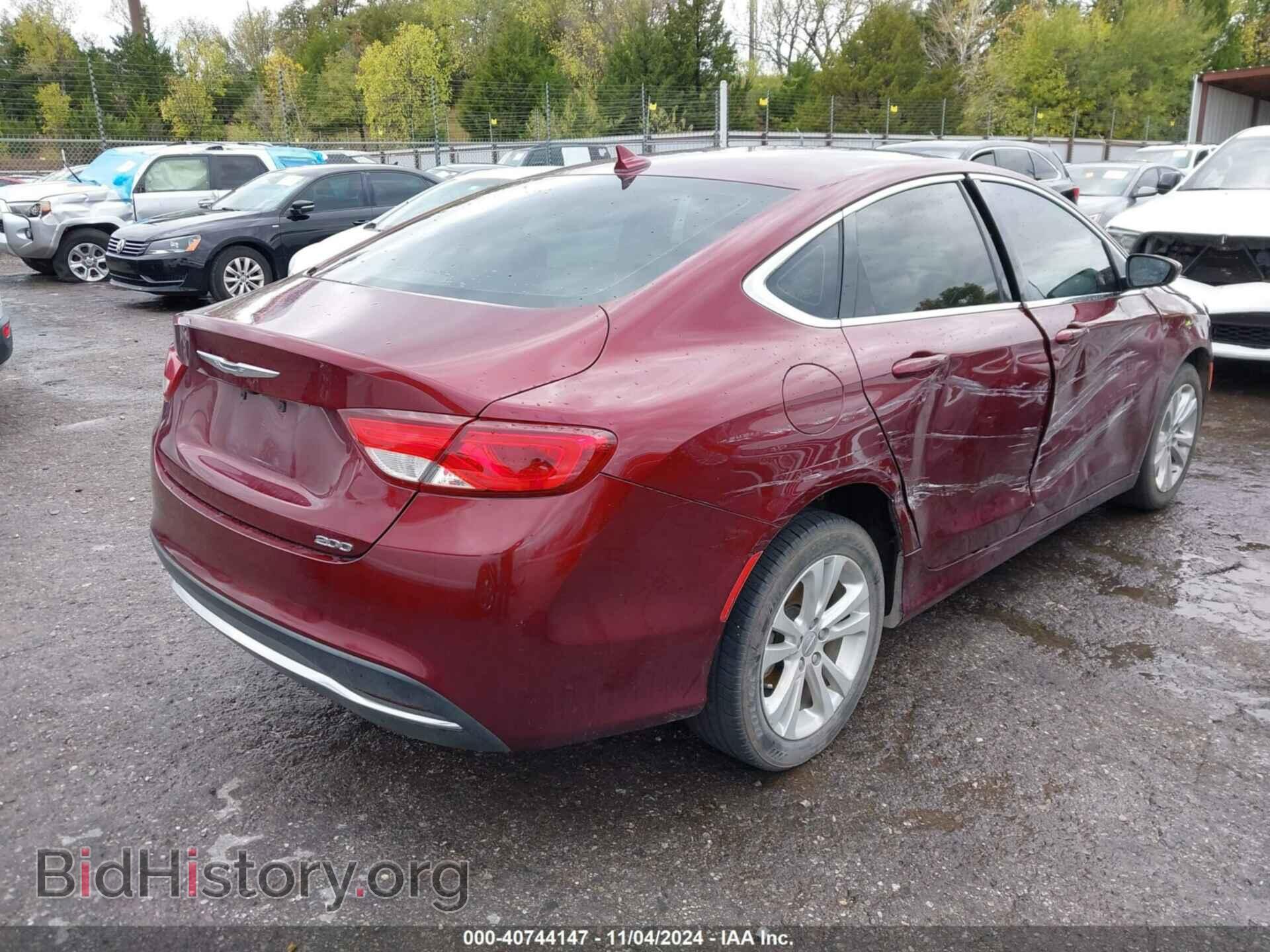 2016 CHRYSLER 200 - VIN: 1C3CCCAB8GN191822 - Фото 4