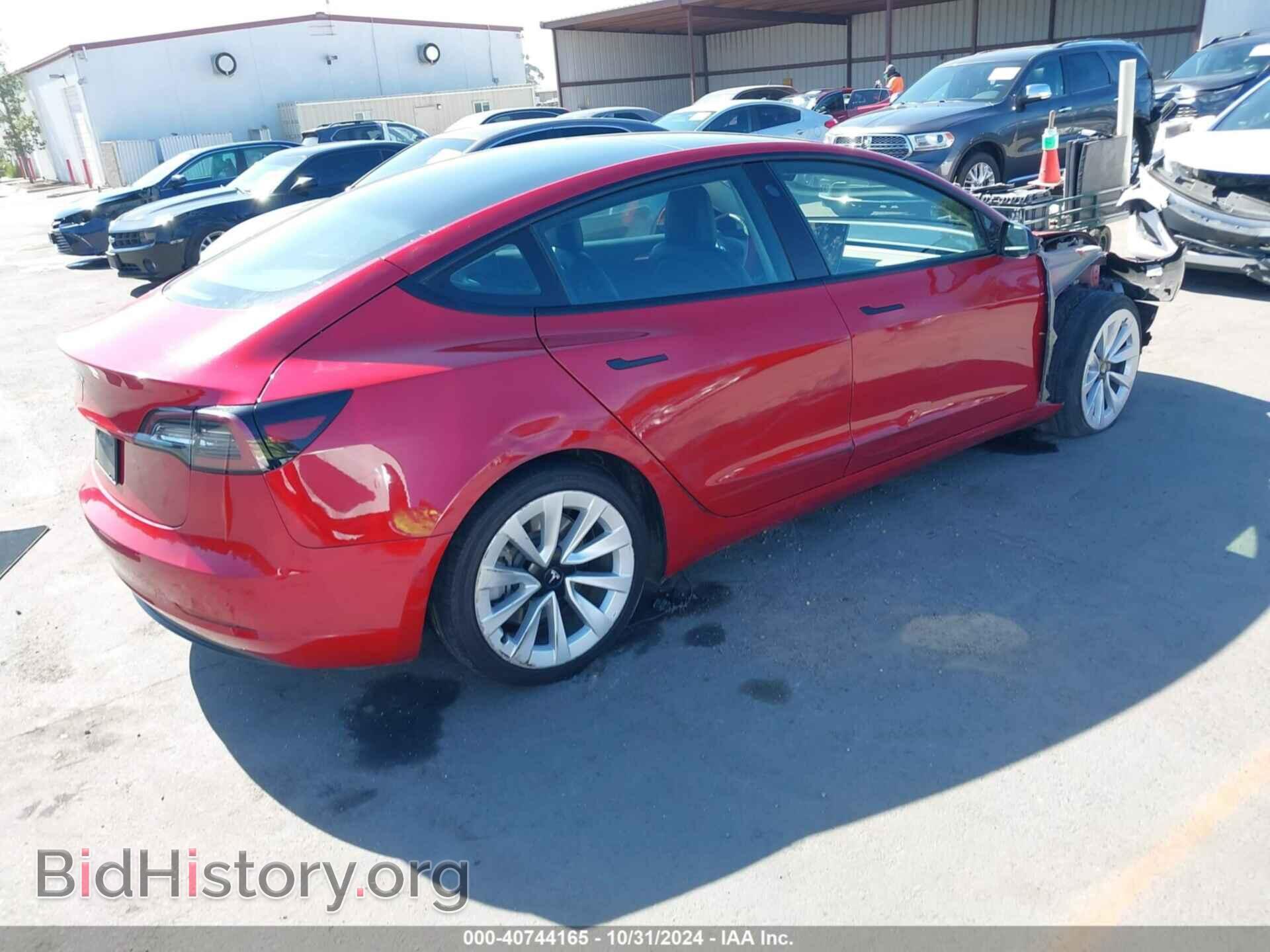 2022 TESLA MODEL 3 - VIN: 5YJ3E1EA2NF190141 - Фото 4