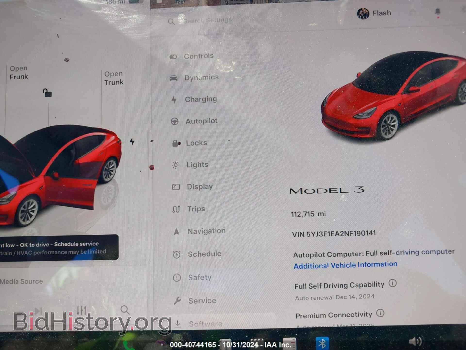 2022 TESLA MODEL 3 - VIN: 5YJ3E1EA2NF190141 - Фото 7