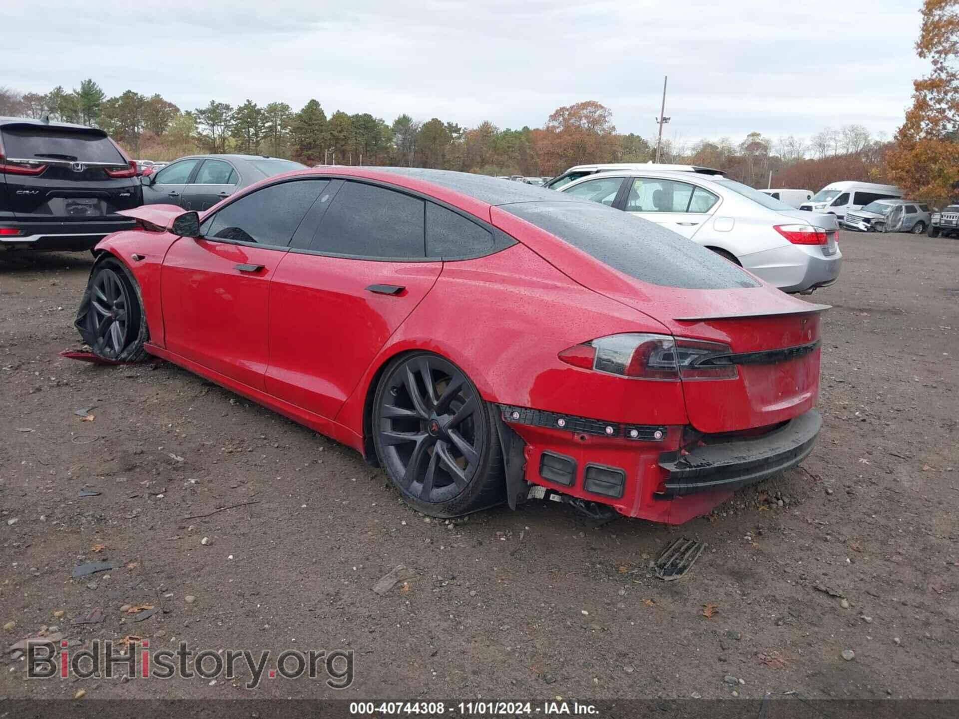 2021 TESLA MODEL S - VIN: 5YJSA1E6XMF451632 - Фото 3