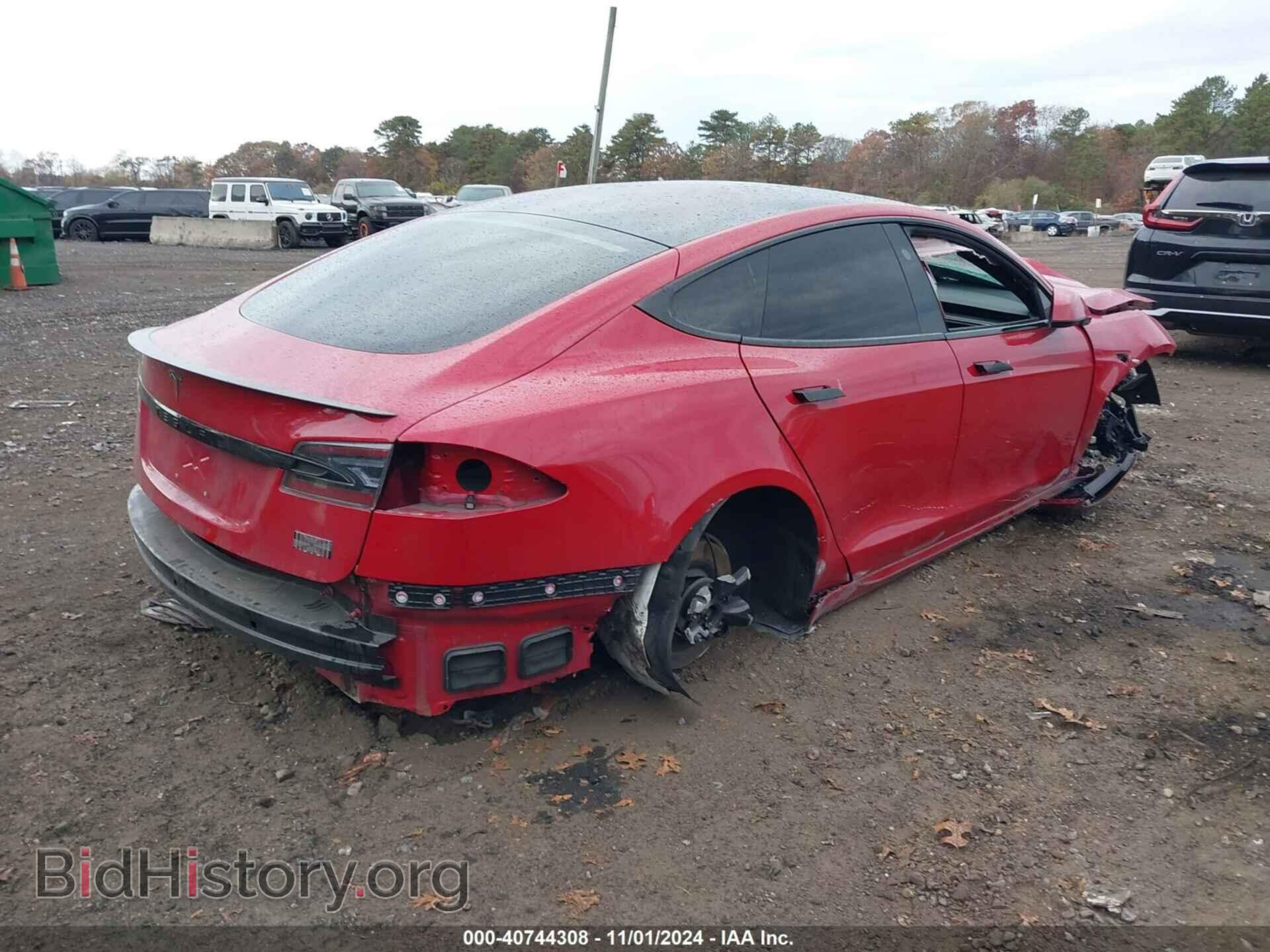 2021 TESLA MODEL S - VIN: 5YJSA1E6XMF451632 - Фото 4