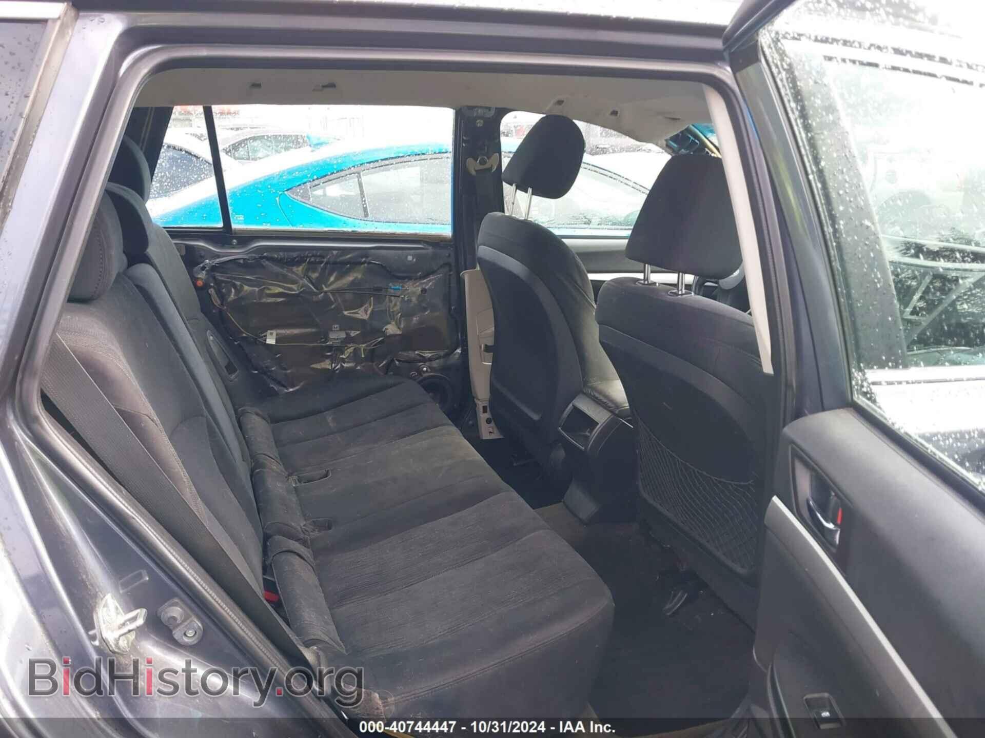 2014 SUBARU OUTBACK - VIN: 4S4BRBAC7E3318573 - Фото 8