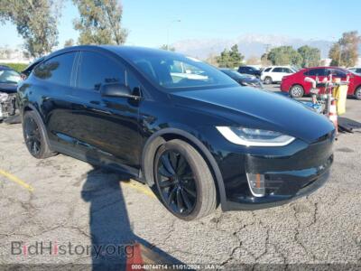 2020 Tesla MODEL X, черный — VIN 5YJXCDE26LF239727, IAAI