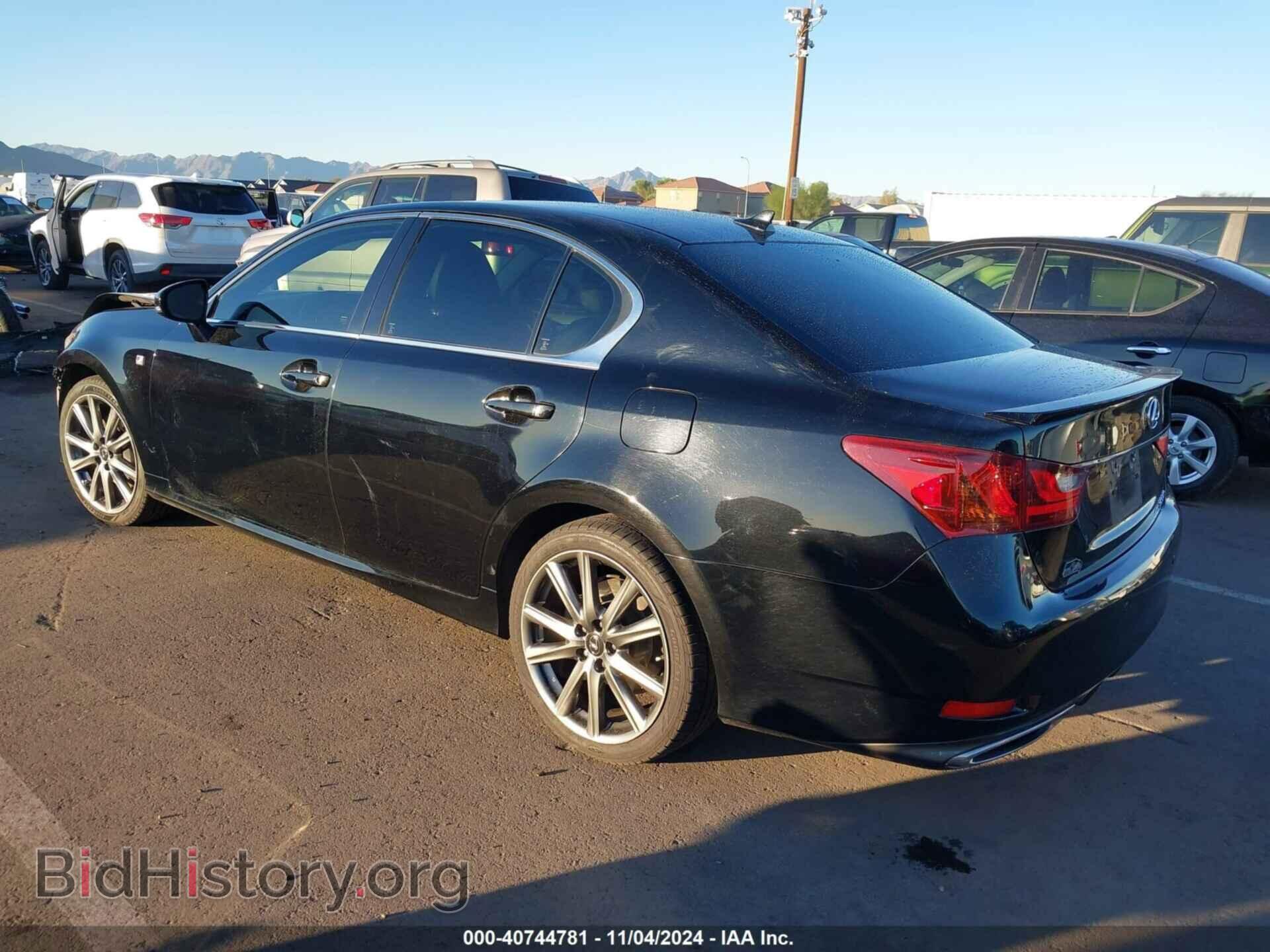 2013 LEXUS GS - VIN: JTHCE1BLXD5020047 - Photo 3