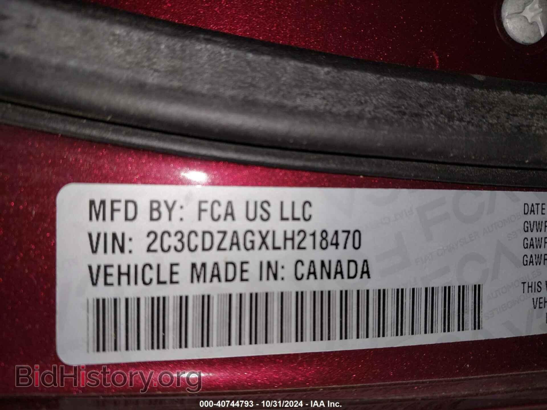 2020 DODGE CHALLENGER - VIN: 2C3CDZAGXLH218470 - Photo 9