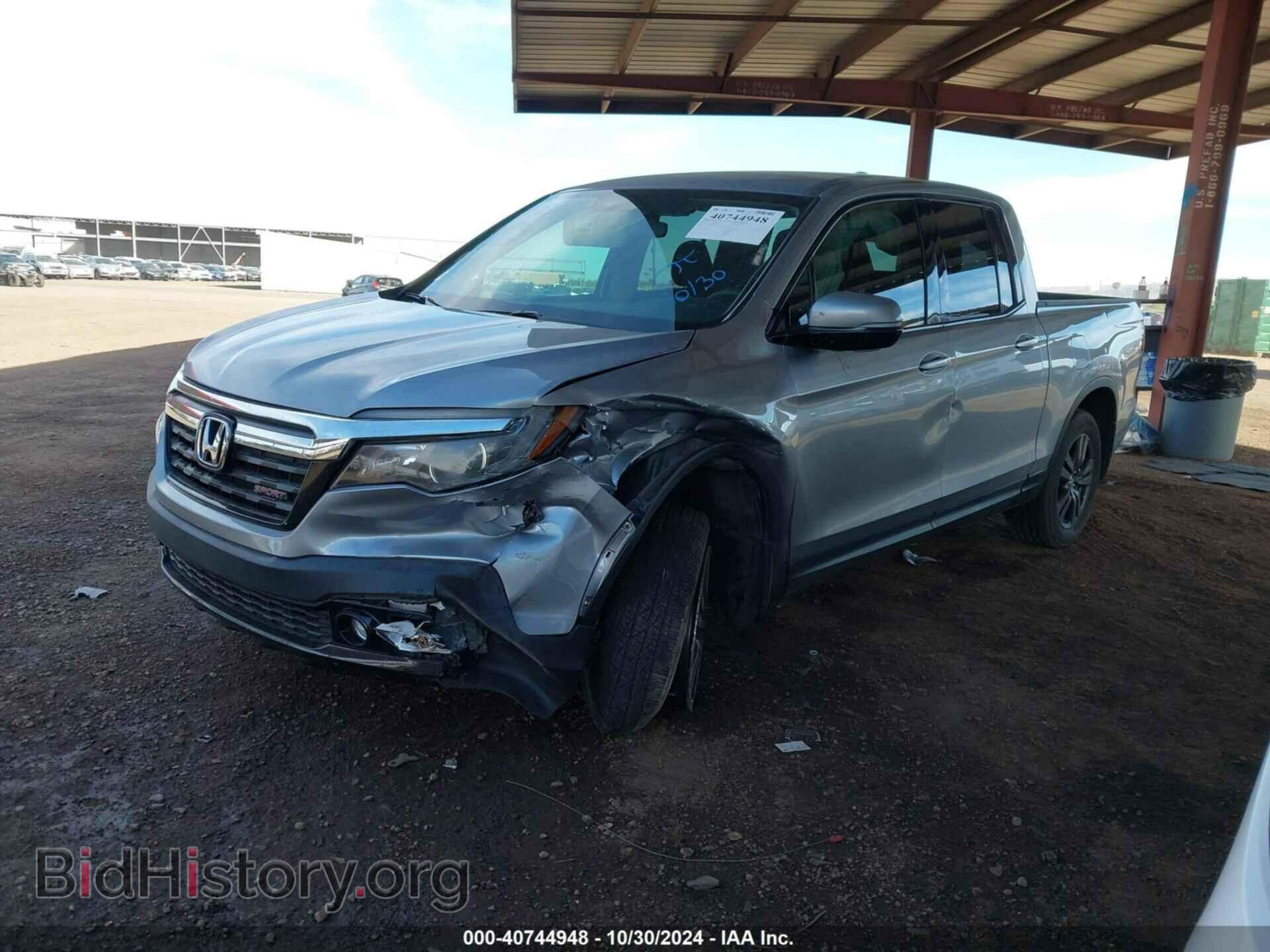 2019 HONDA RIDGELINE - VIN: 5FPYK3F10KB038452 - Фото 2