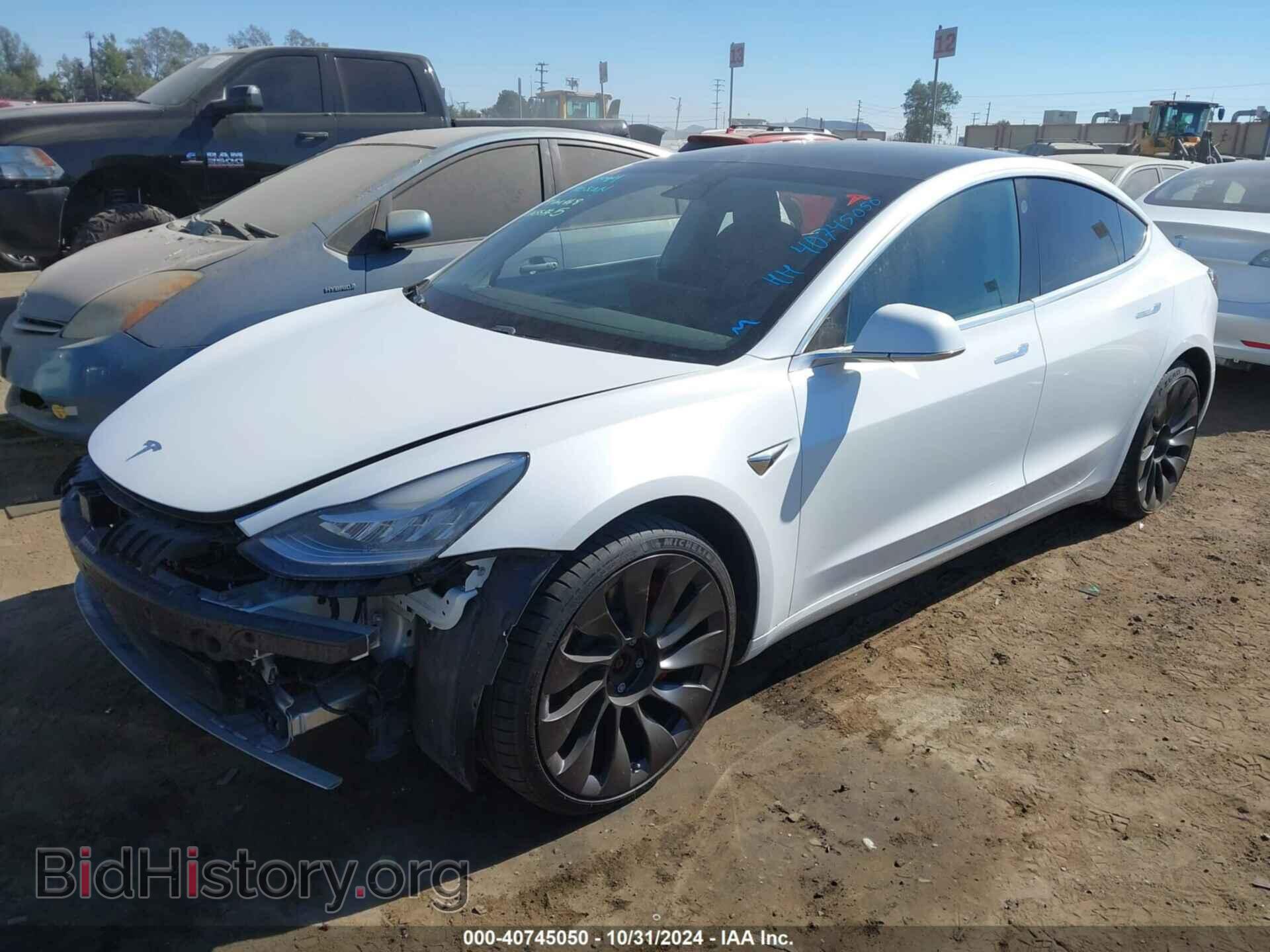 2020 TESLA MODEL 3 - VIN: 5YJ3E1EC4LF624140 - Фото 2