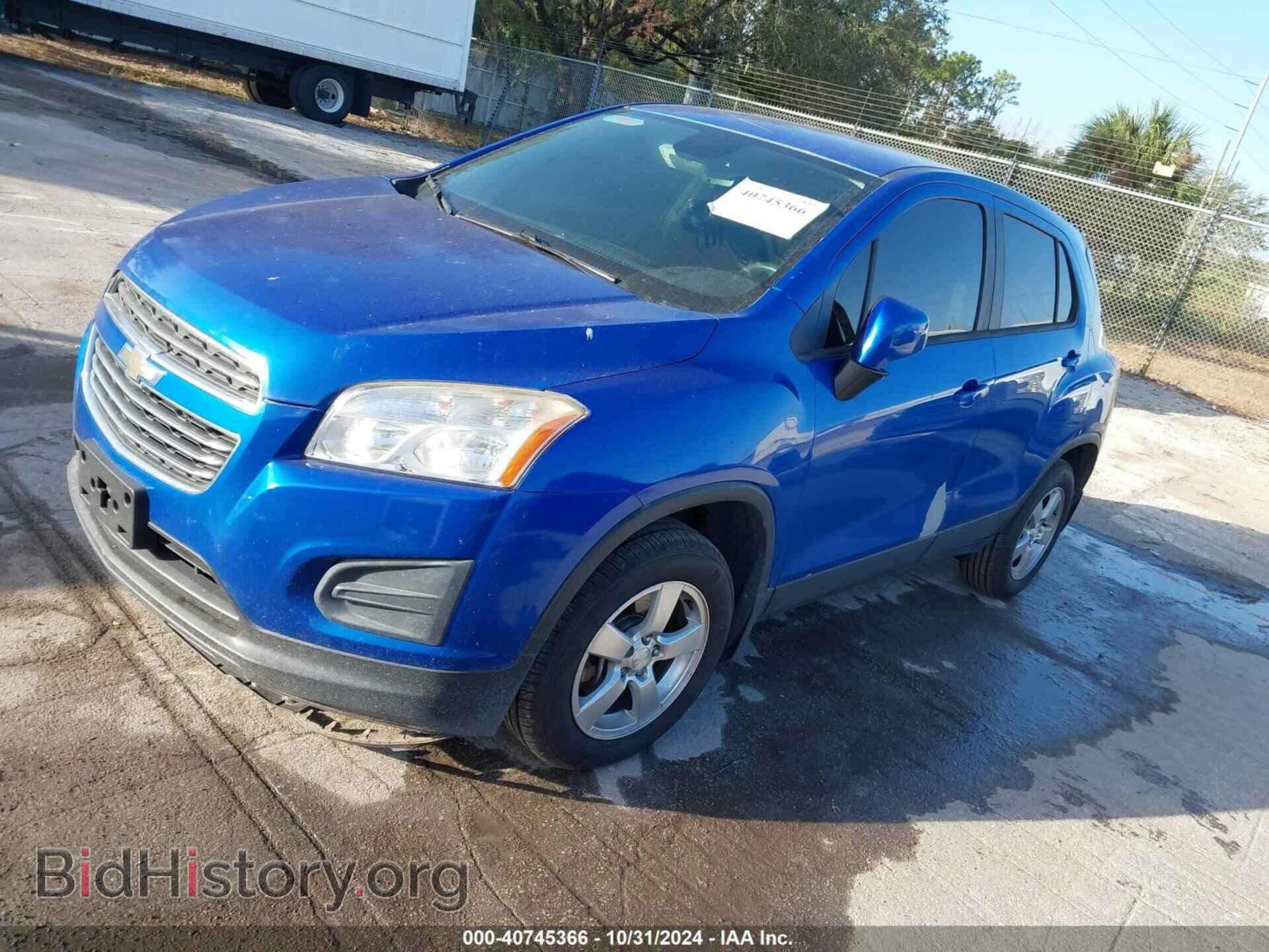 2015 CHEVROLET TRAX - VIN: KL7CJPSB9FB262059 - Фото 2