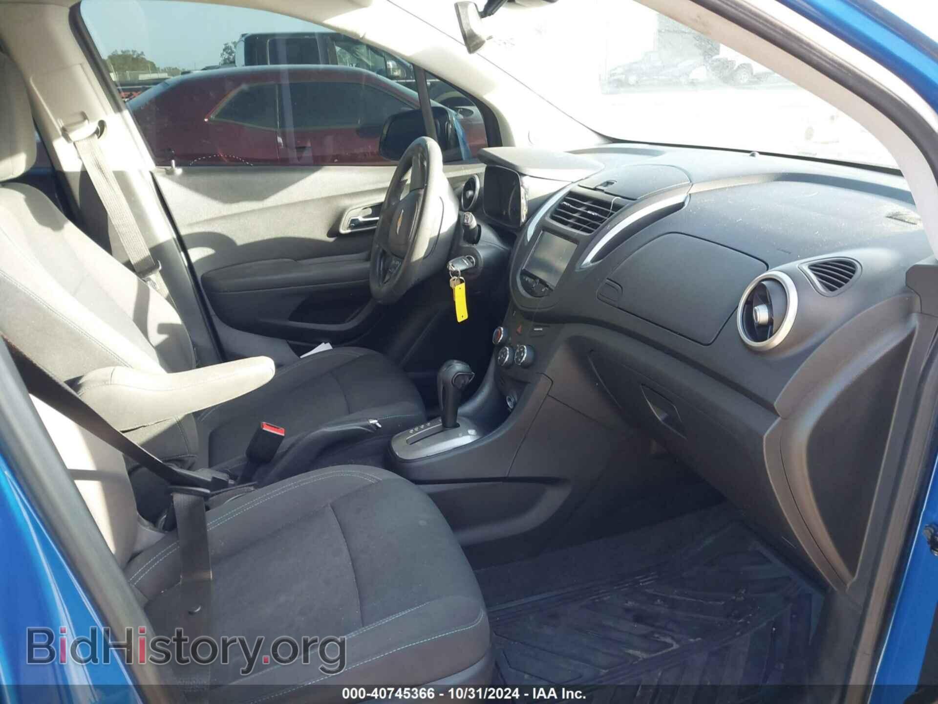 2015 CHEVROLET TRAX - VIN: KL7CJPSB9FB262059 - Фото 5