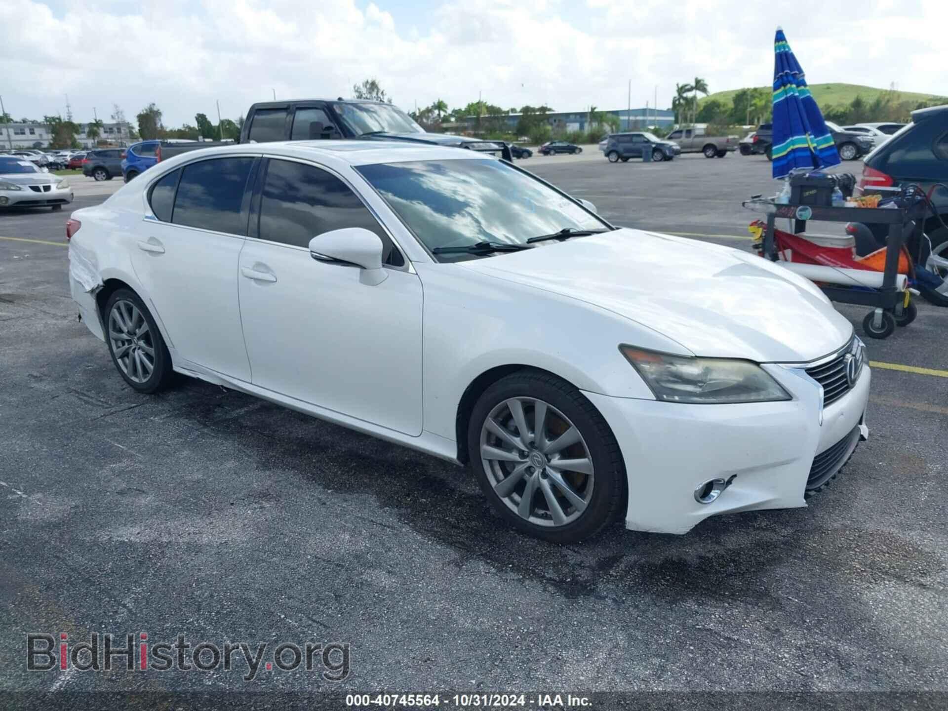 Фотография JTHBE1BL2E5042007 - LEXUS GS 350 2014