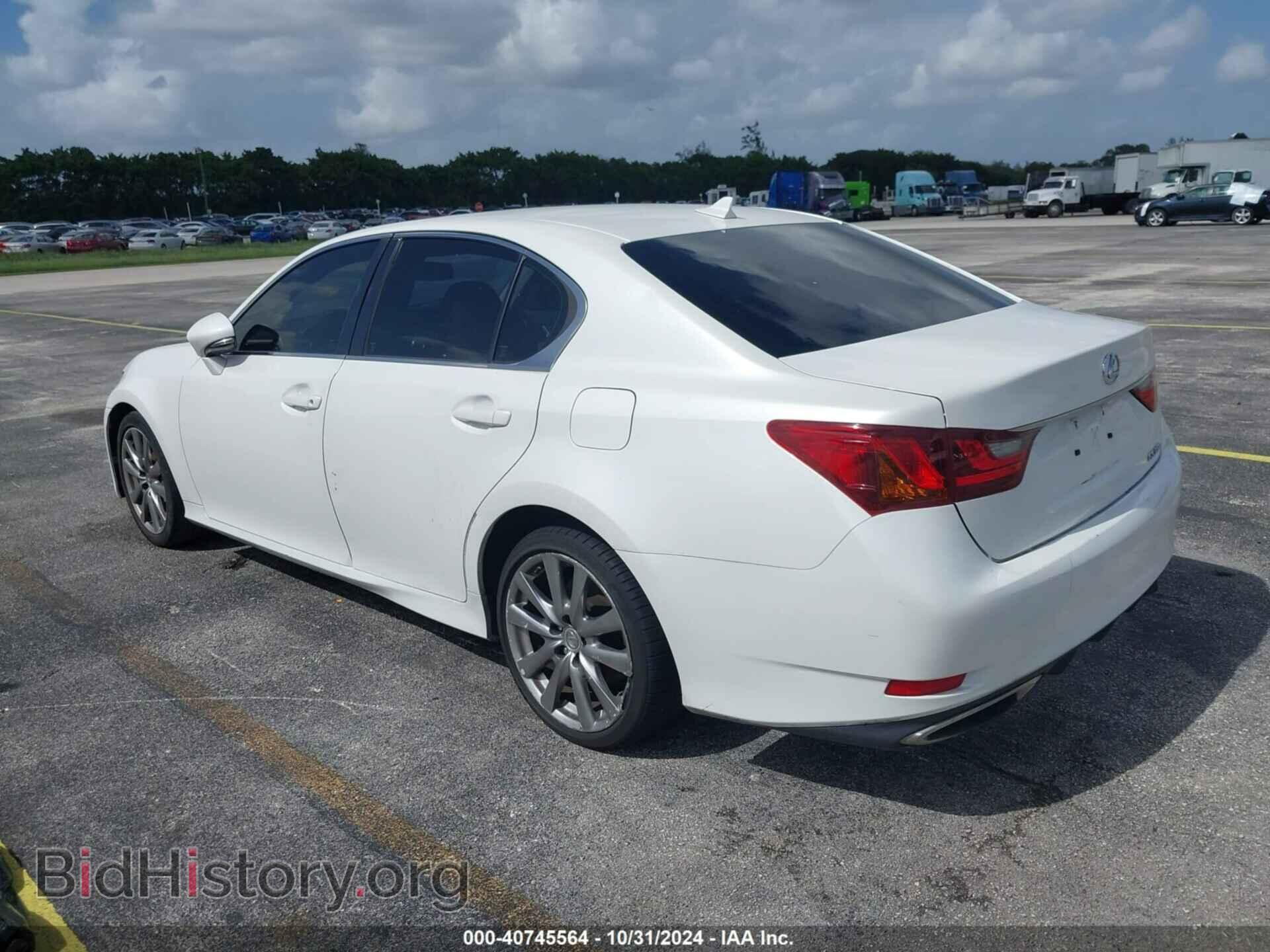 2014 LEXUS GS 350 - VIN: JTHBE1BL2E5042007 - Фото 3