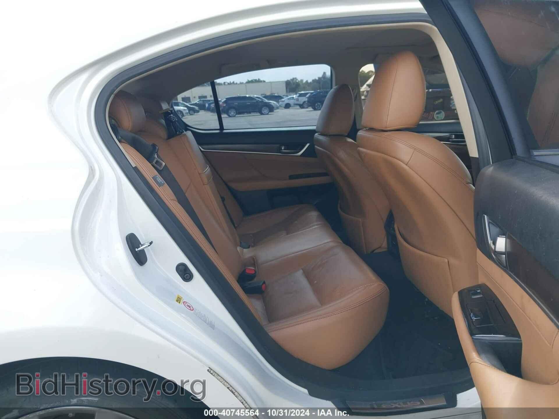 2014 LEXUS GS 350 - VIN: JTHBE1BL2E5042007 - Фото 8