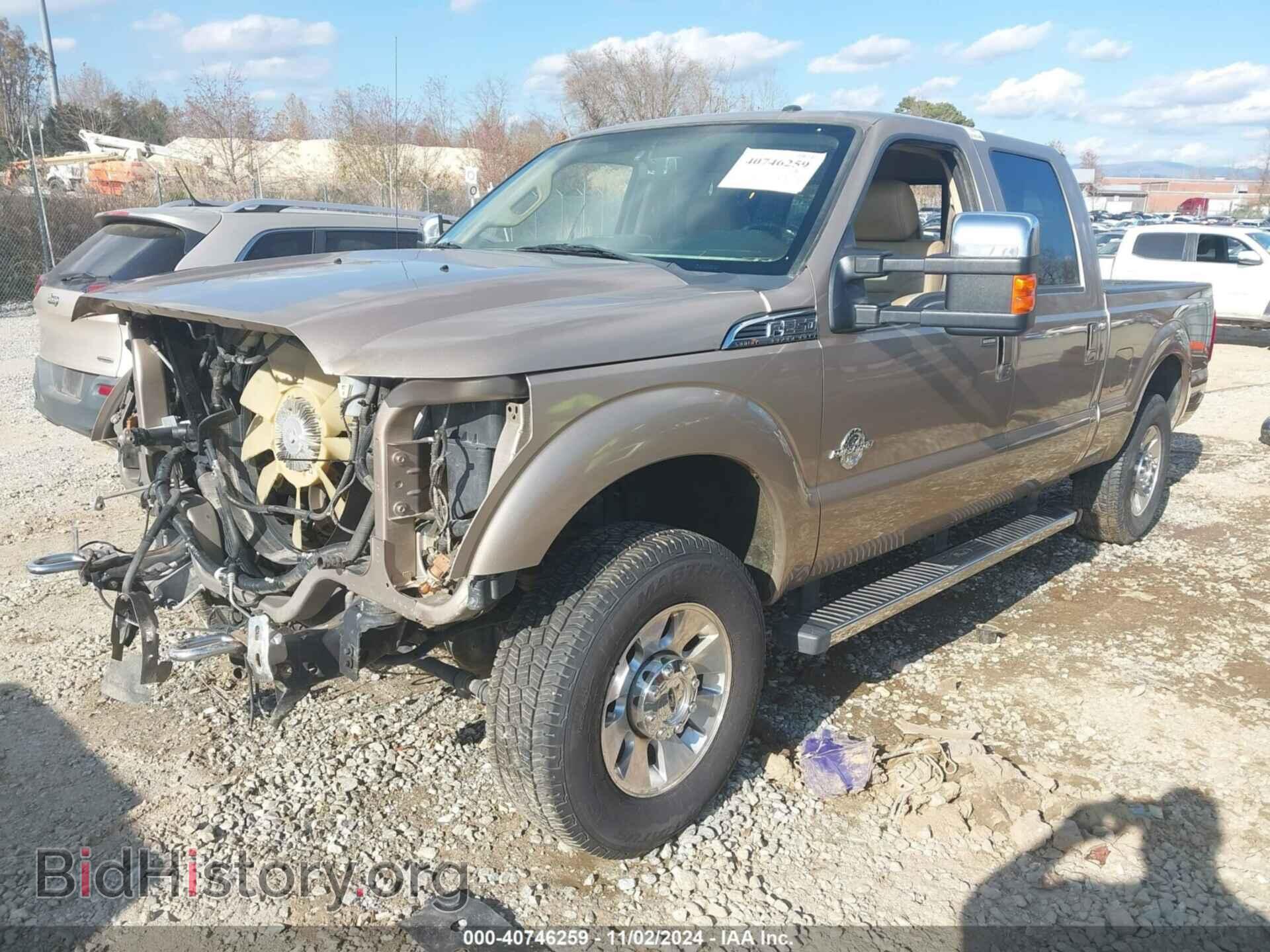 2013 FORD F-250 - VIN: 1FT7W2BTXDEB84534 - Фото 2
