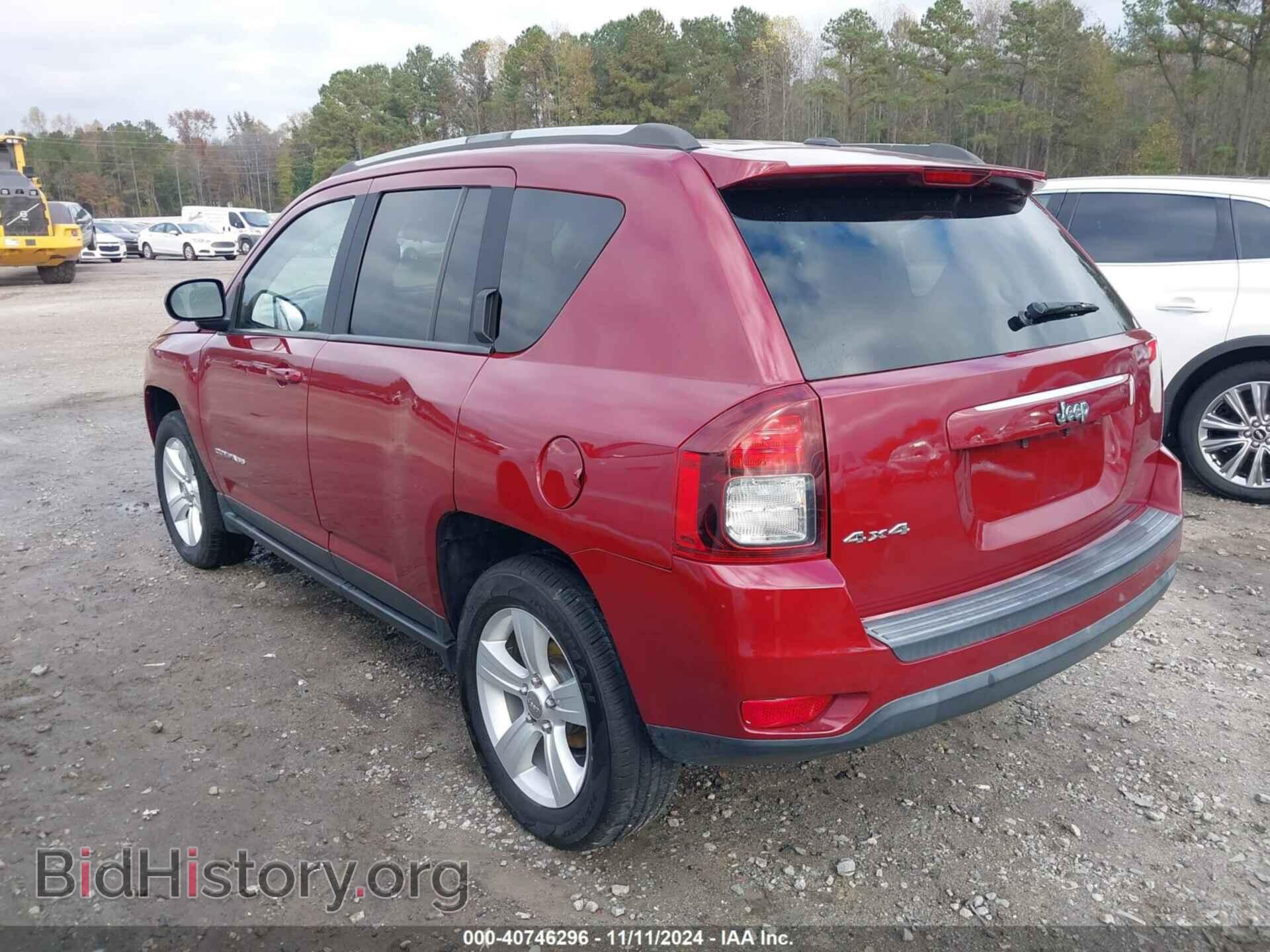 2016 JEEP COMPASS - VIN: 1C4NJDBB7GD686596 - Фото 3