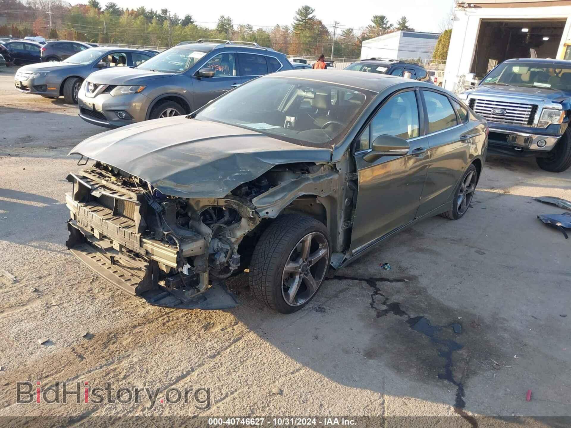 2013 FORD FUSION - VIN: 3FA6P0HR4DR136667 - Фото 2