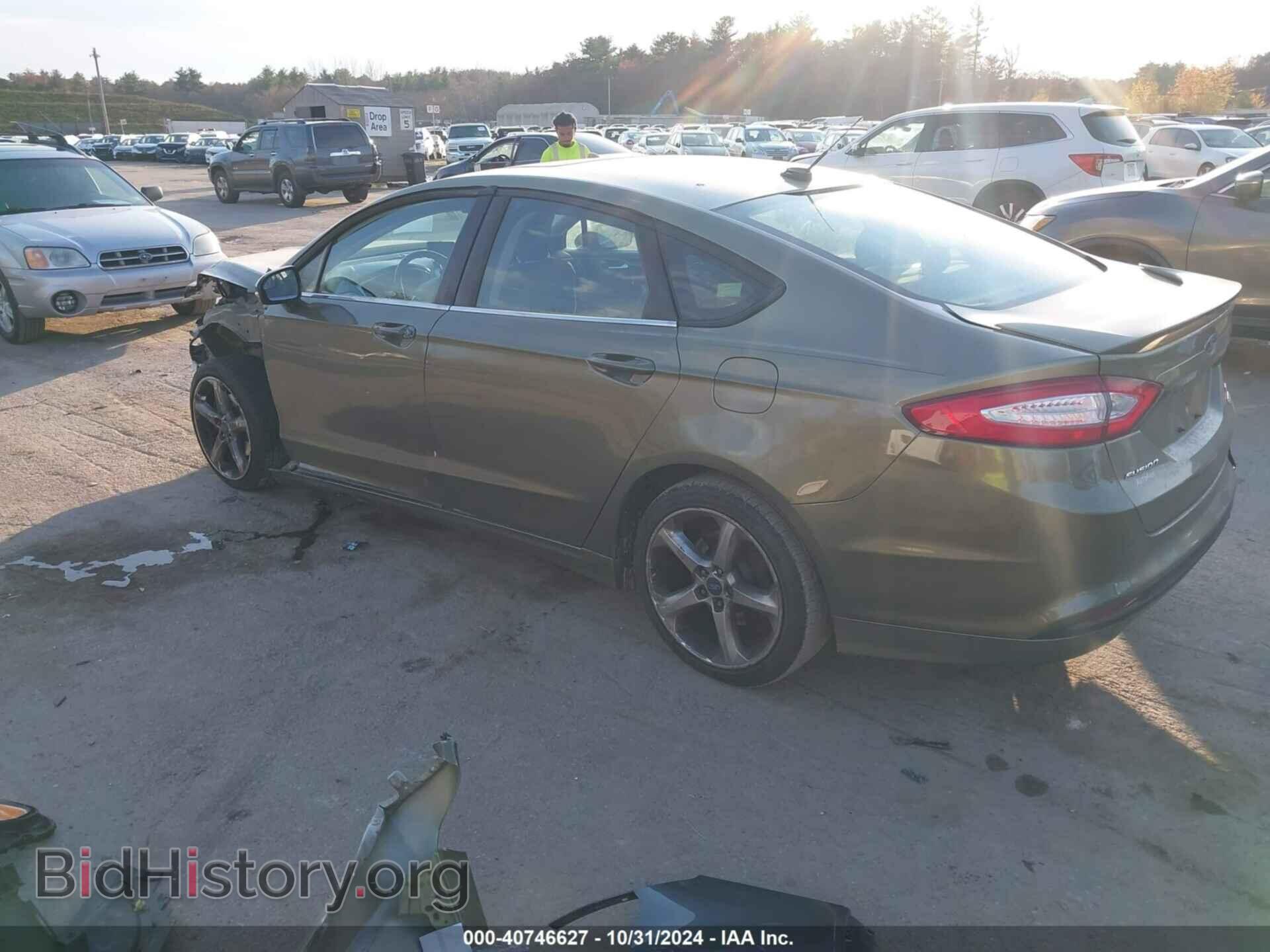 2013 FORD FUSION - VIN: 3FA6P0HR4DR136667 - Фото 3
