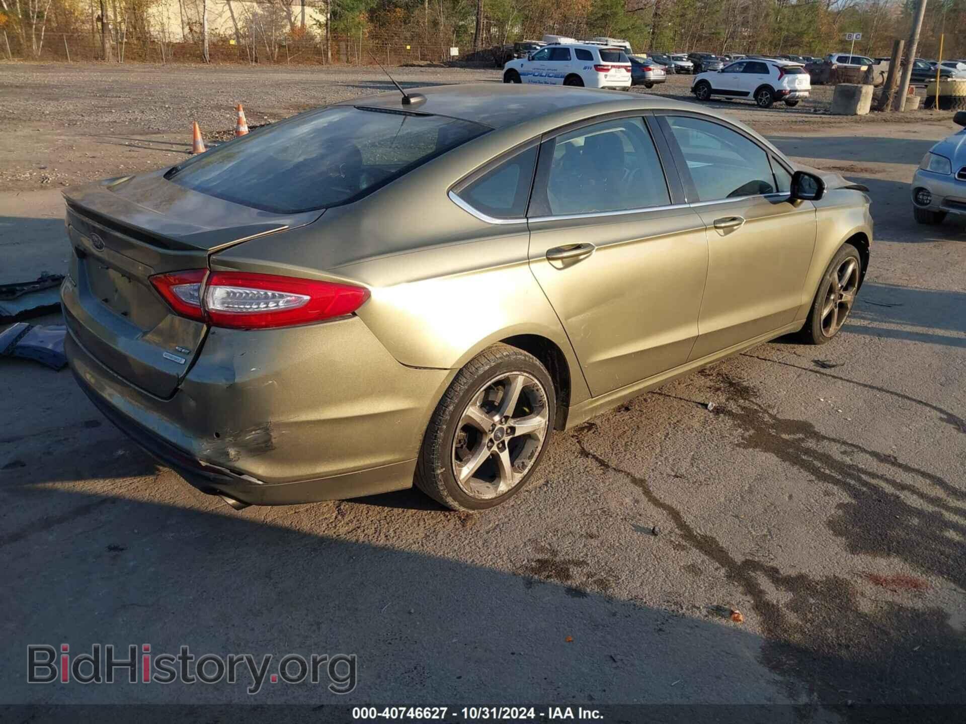 2013 FORD FUSION - VIN: 3FA6P0HR4DR136667 - Фото 4