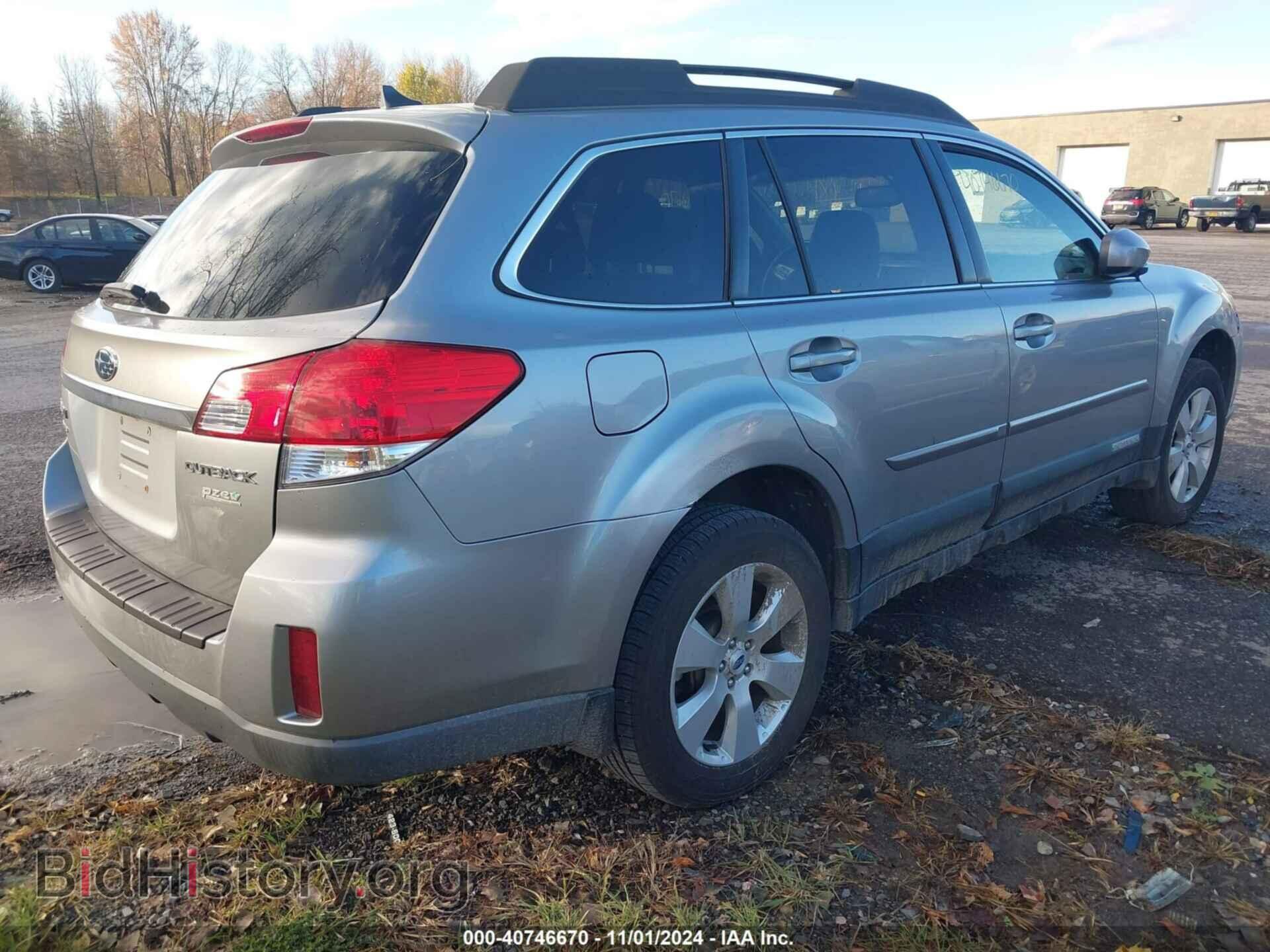 2011 SUBARU OUTBACK - VIN: 4S4BRBLC1B3445540 - Фото 4