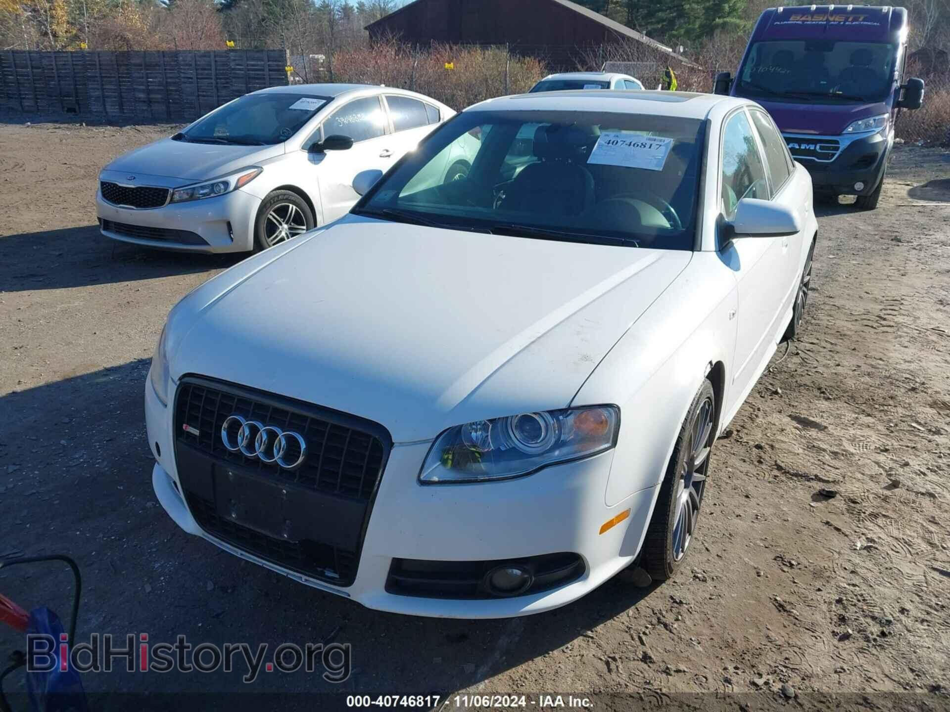 2008 AUDI A4 - VIN: WAUEF78E58A081593 - Фото 2