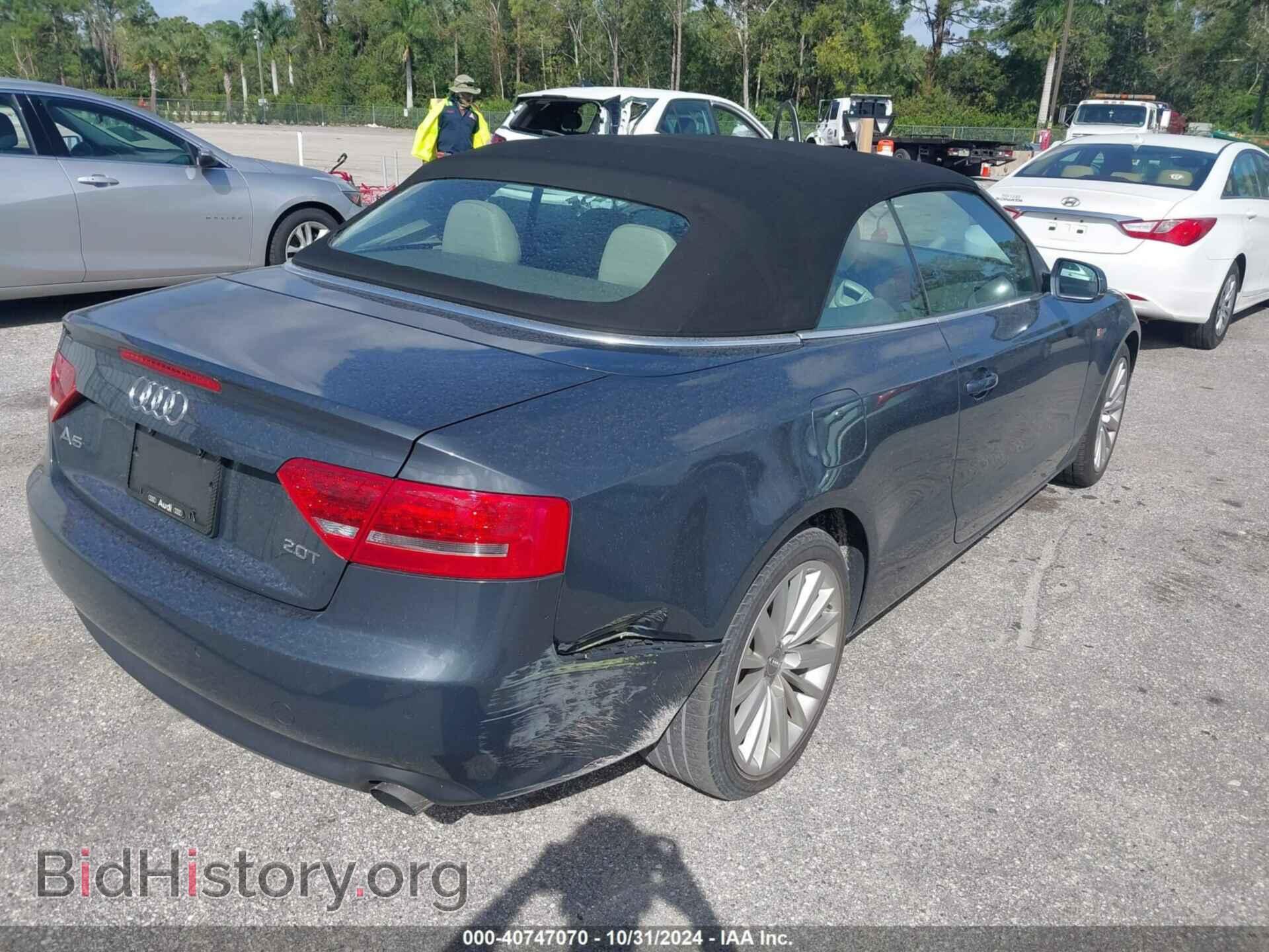 2011 AUDI A5 - VIN: WAUJFAFH1BN006608 - Фото 4