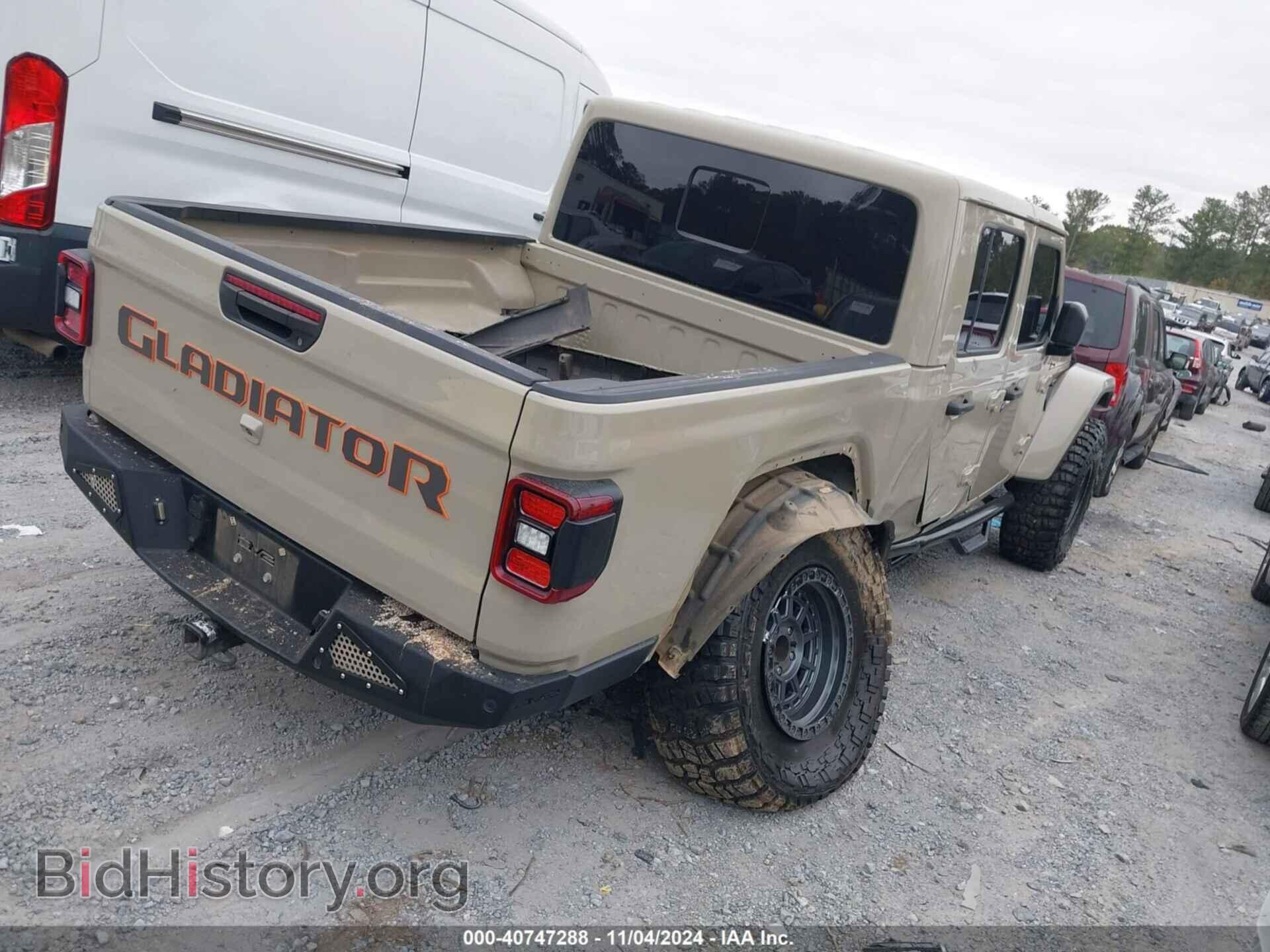 2020 JEEP GLADIATOR - VIN: 1C6JJTEG7LL202868 - Фото 4