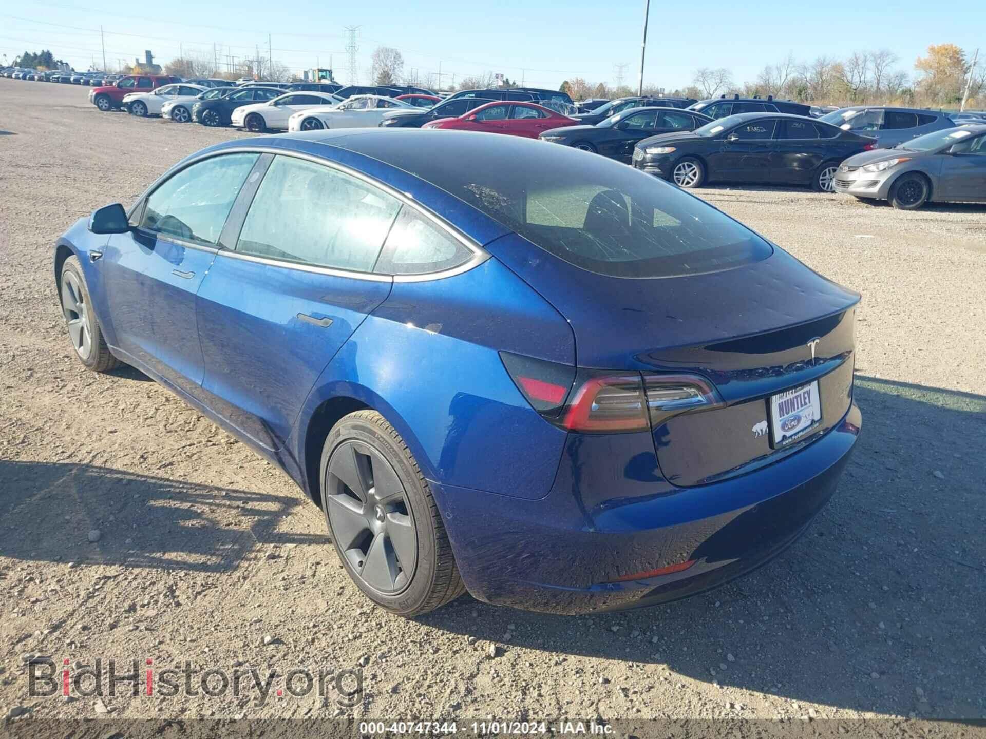 2022 TESLA MODEL 3 - VIN: 5YJ3E1EB7NF118277 - Фото 3