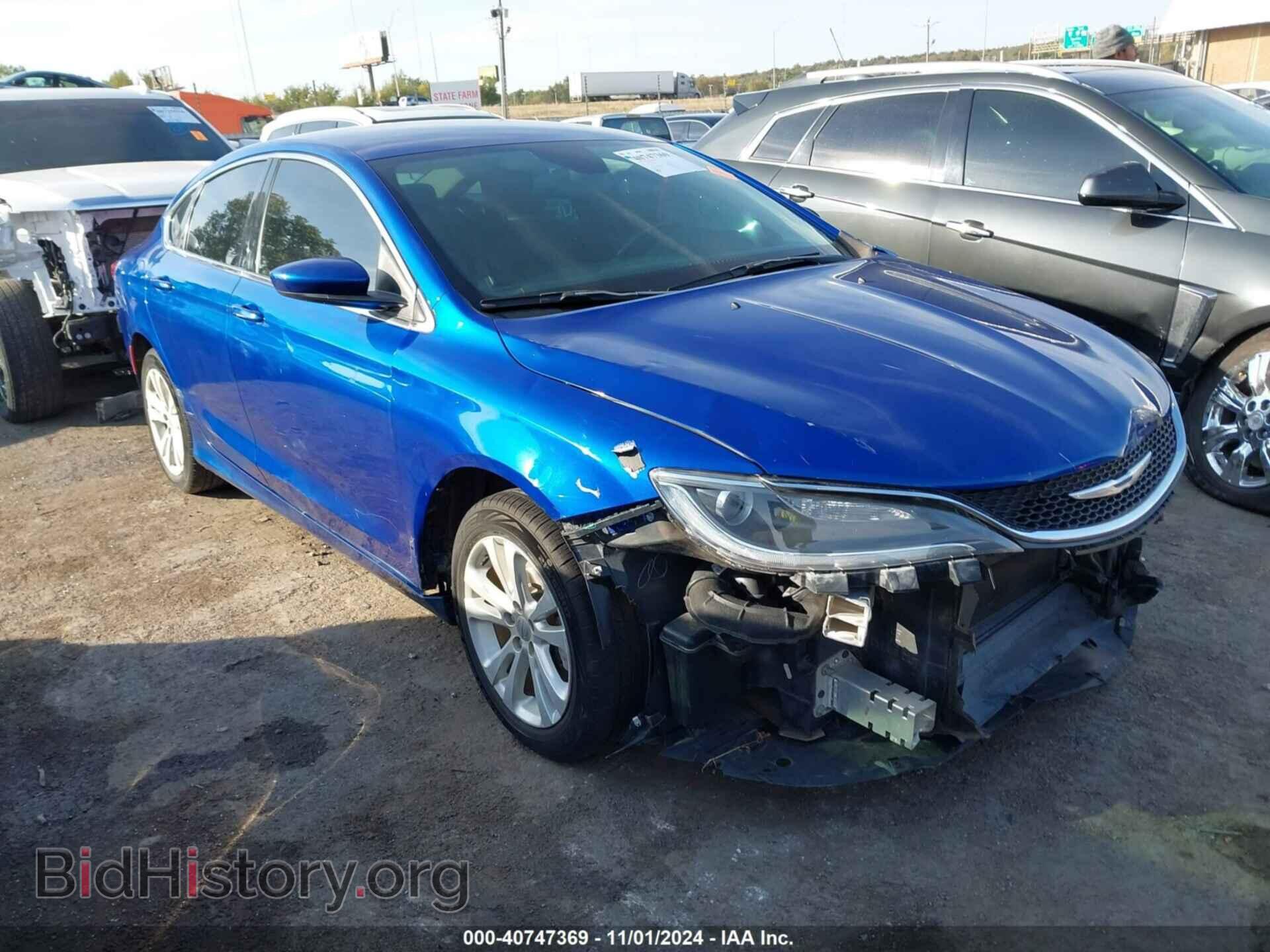 Фотография 1C3CCCAB6GN179202 - CHRYSLER 200 2016