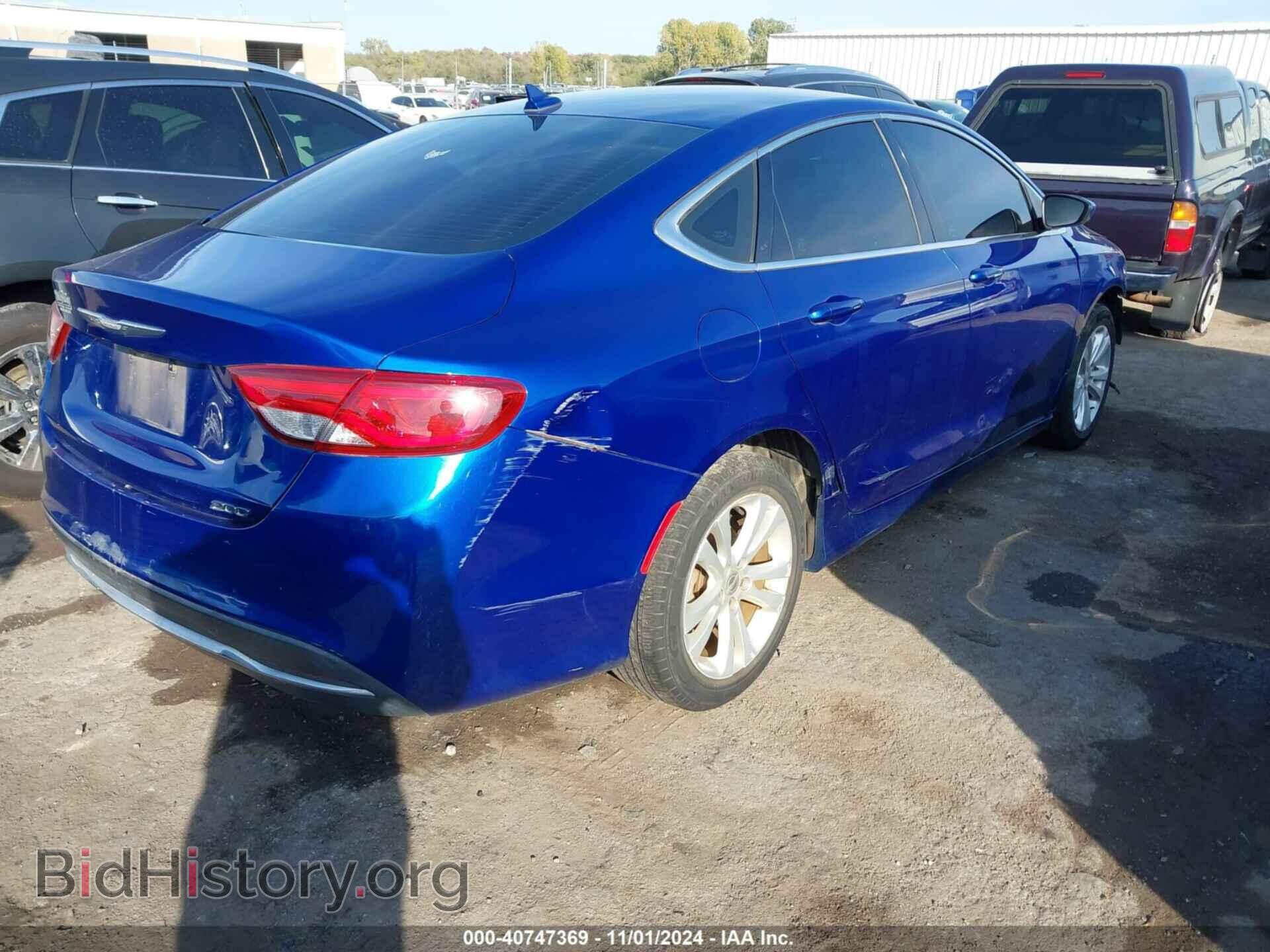 2016 CHRYSLER 200 - VIN: 1C3CCCAB6GN179202 - Фото 4
