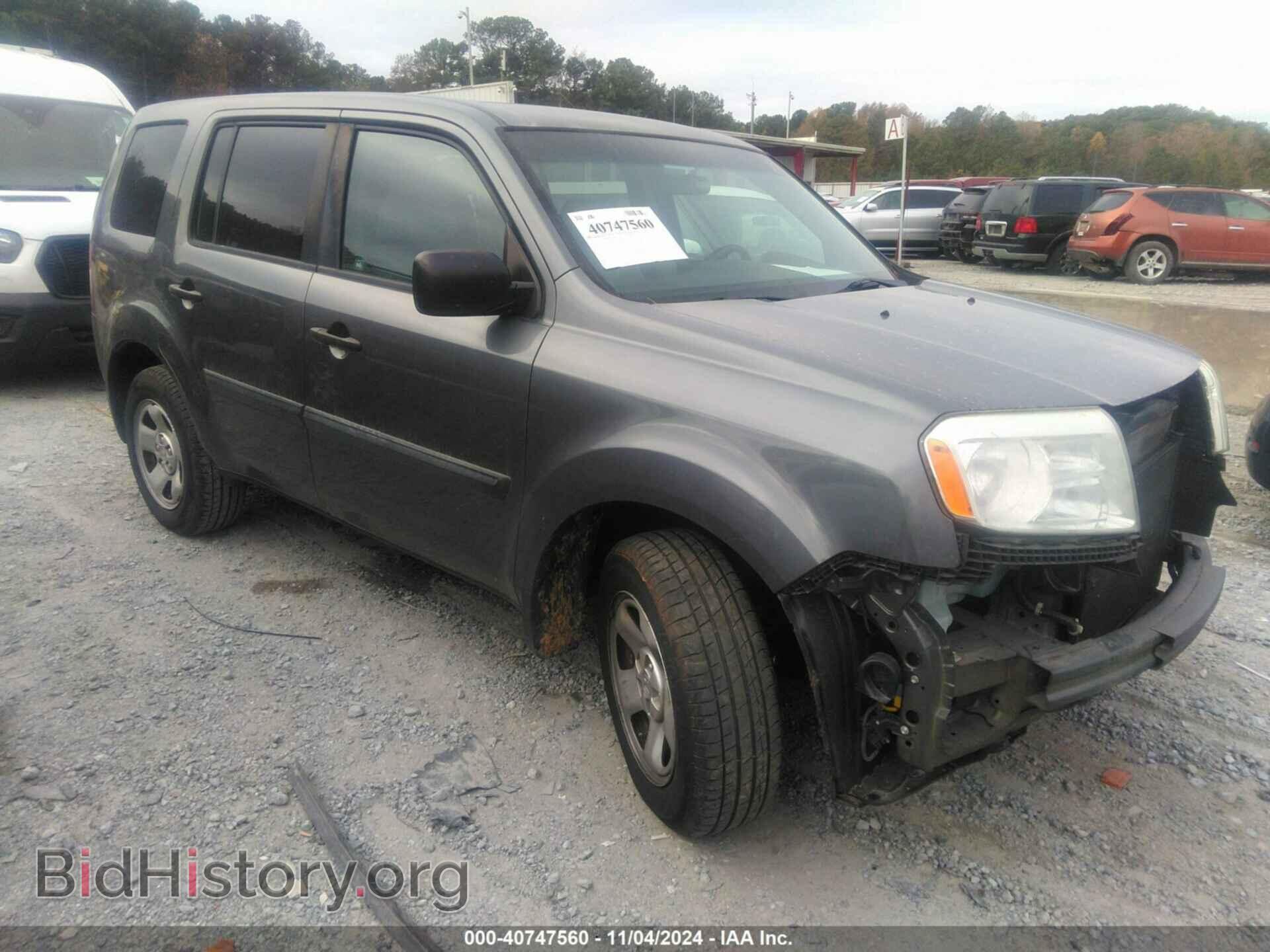 Фотография 5FNYF3H22CB032947 - HONDA PILOT 2012