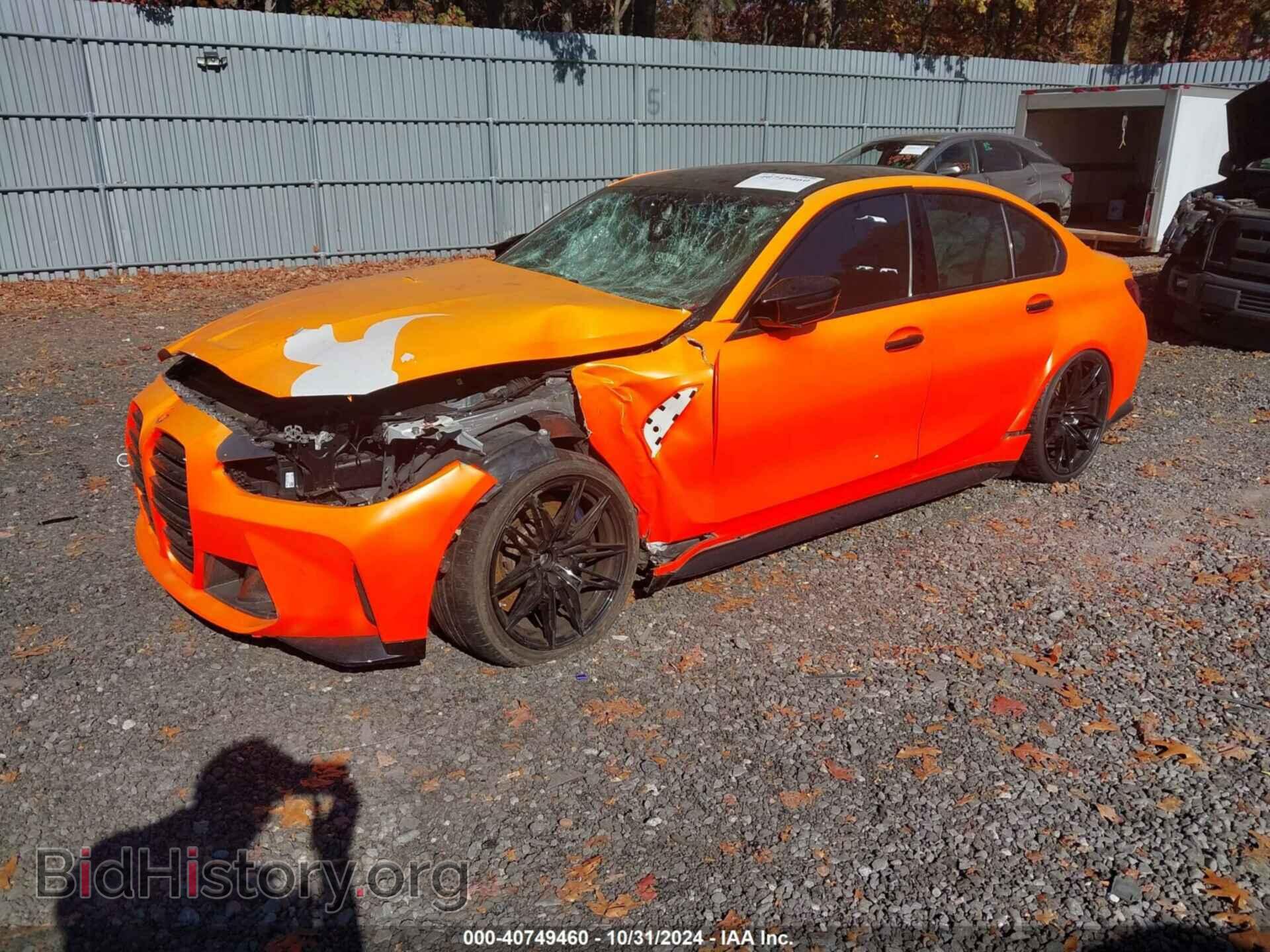2023 BMW M3 - VIN: WBS43AY07PFP27865 - Фото 2