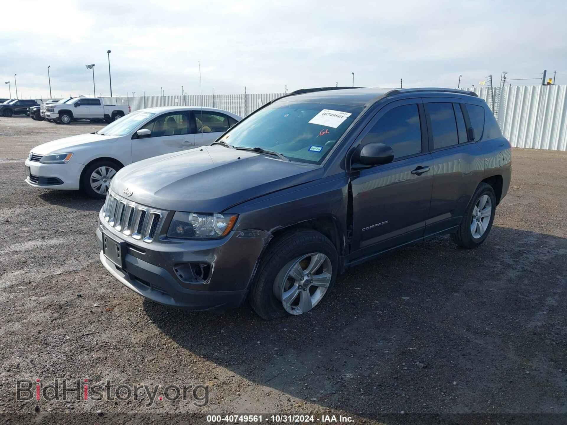 2017 JEEP COMPASS - VIN: 1C4NJCBA9HD123763 - Фото 2