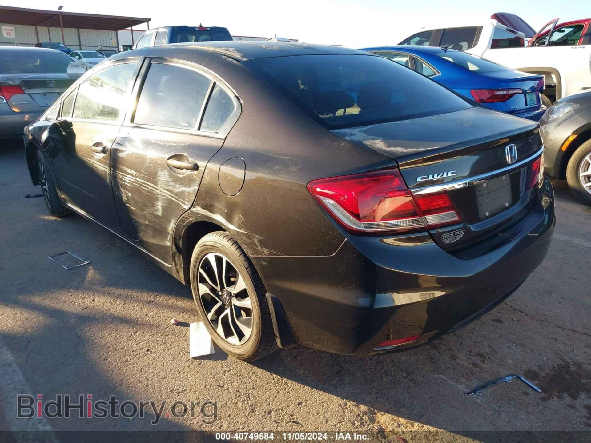 2013 HONDA CIVIC - VIN: 2HGFB2F86DH514046 - Фото 3