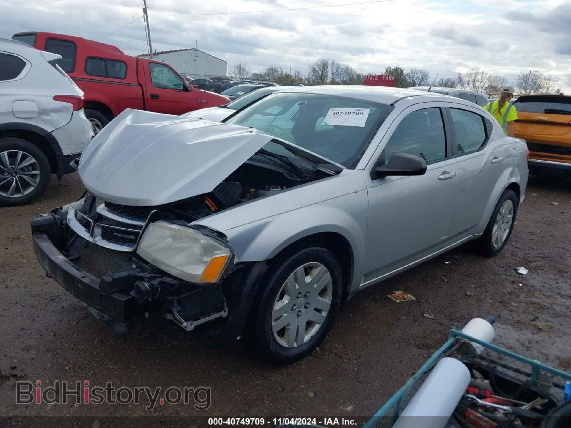 2011 DODGE AVENGER - VIN: 1B3BD4FB8BN546887 - Фото 2