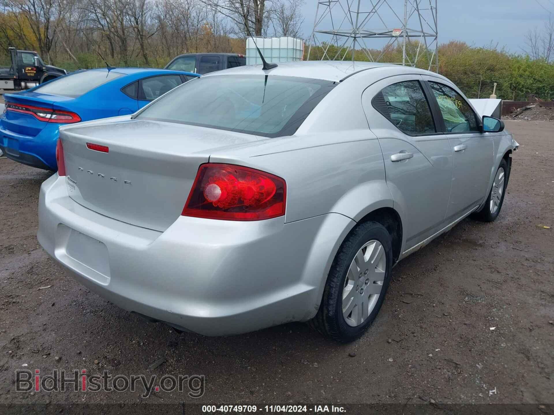 2011 DODGE AVENGER - VIN: 1B3BD4FB8BN546887 - Фото 4