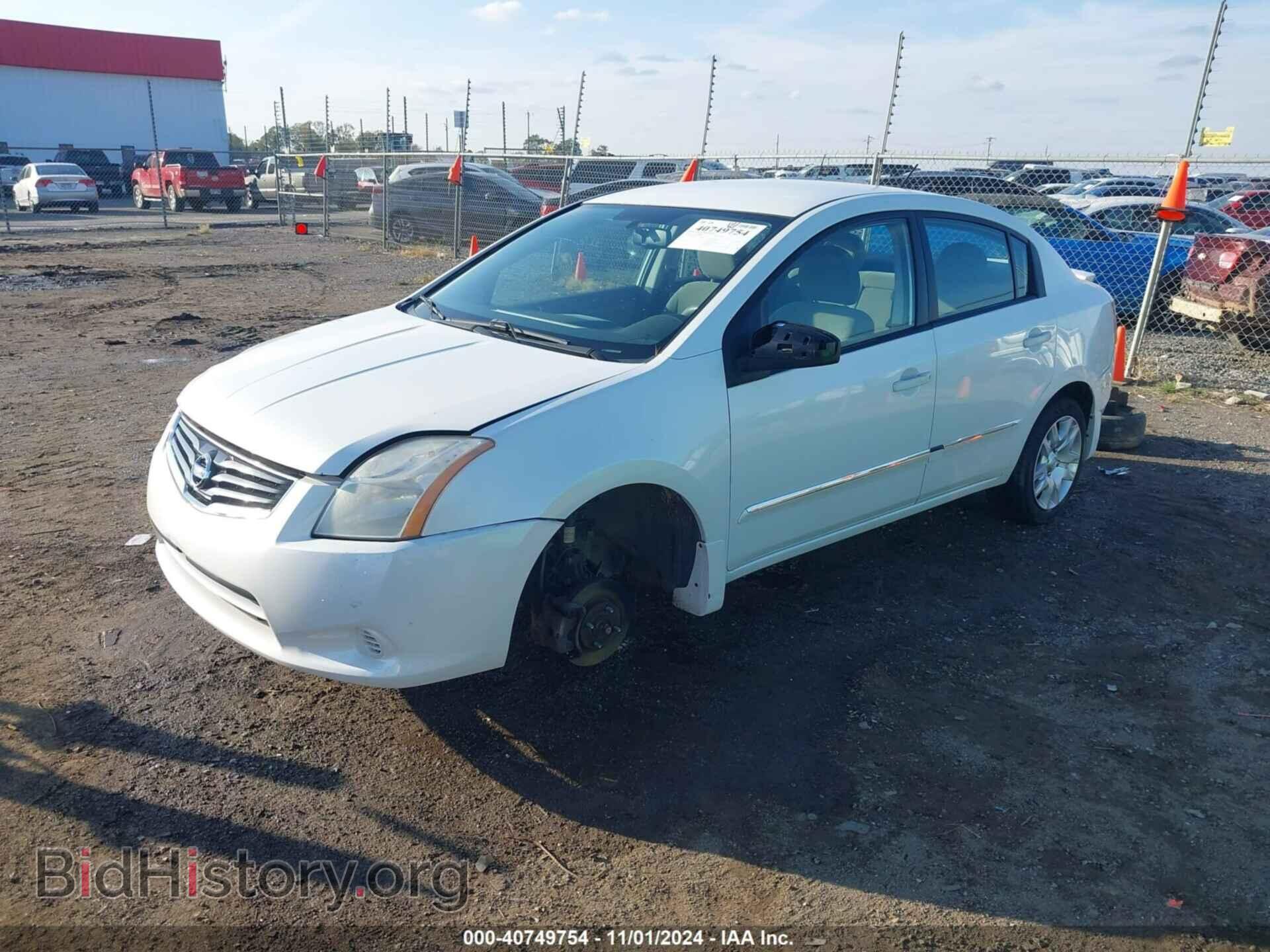 2012 NISSAN SENTRA - VIN: 3N1AB6AP1CL655369 - Фото 2