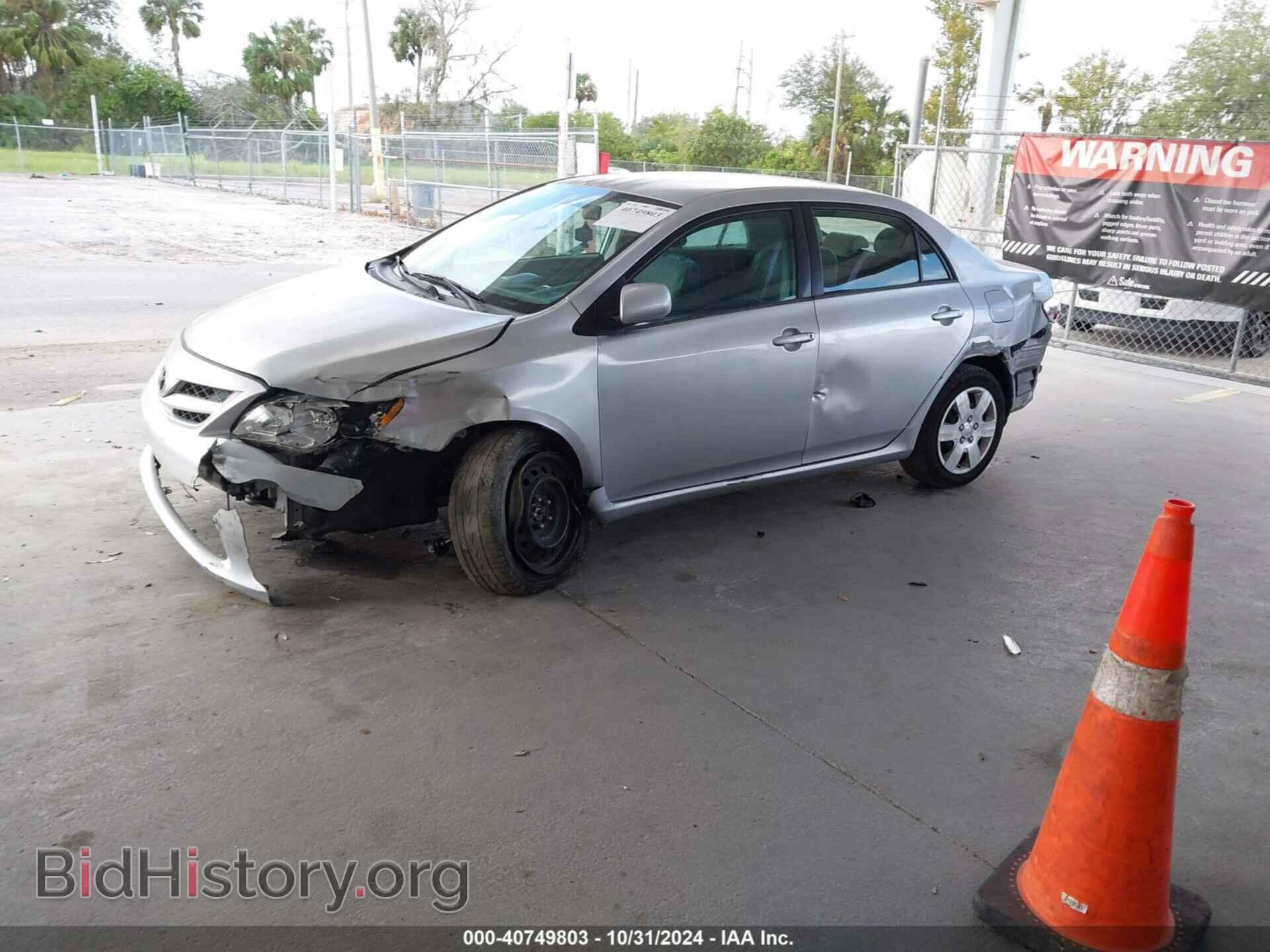 2012 TOYOTA COROLLA - VIN: 2T1BU4EEXCC774209 - Фото 2