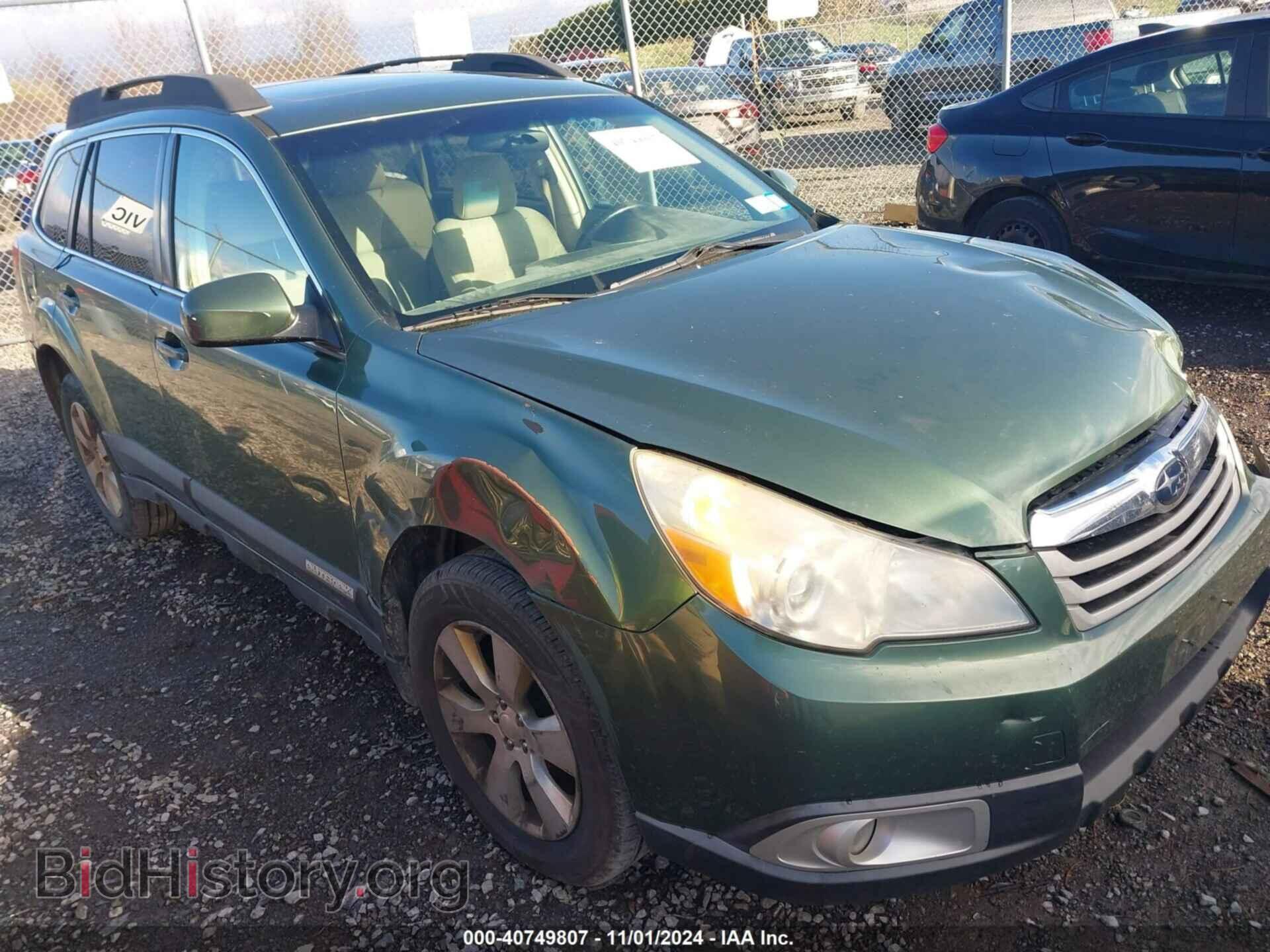 Photo 4S4BRBGC7A3374689 - SUBARU OUTBACK 2010