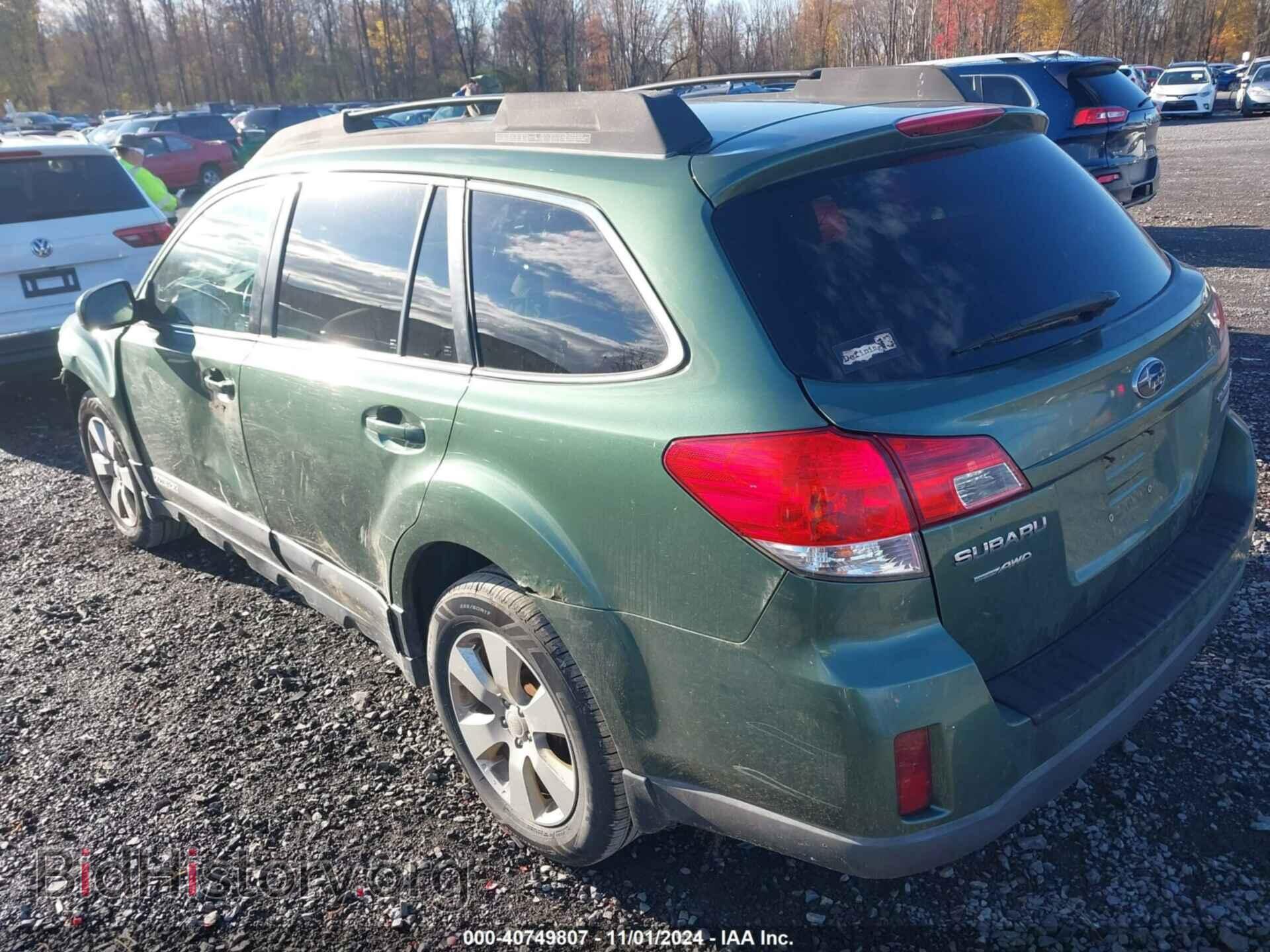 2010 SUBARU OUTBACK - VIN: 4S4BRBGC7A3374689 - Фото 3