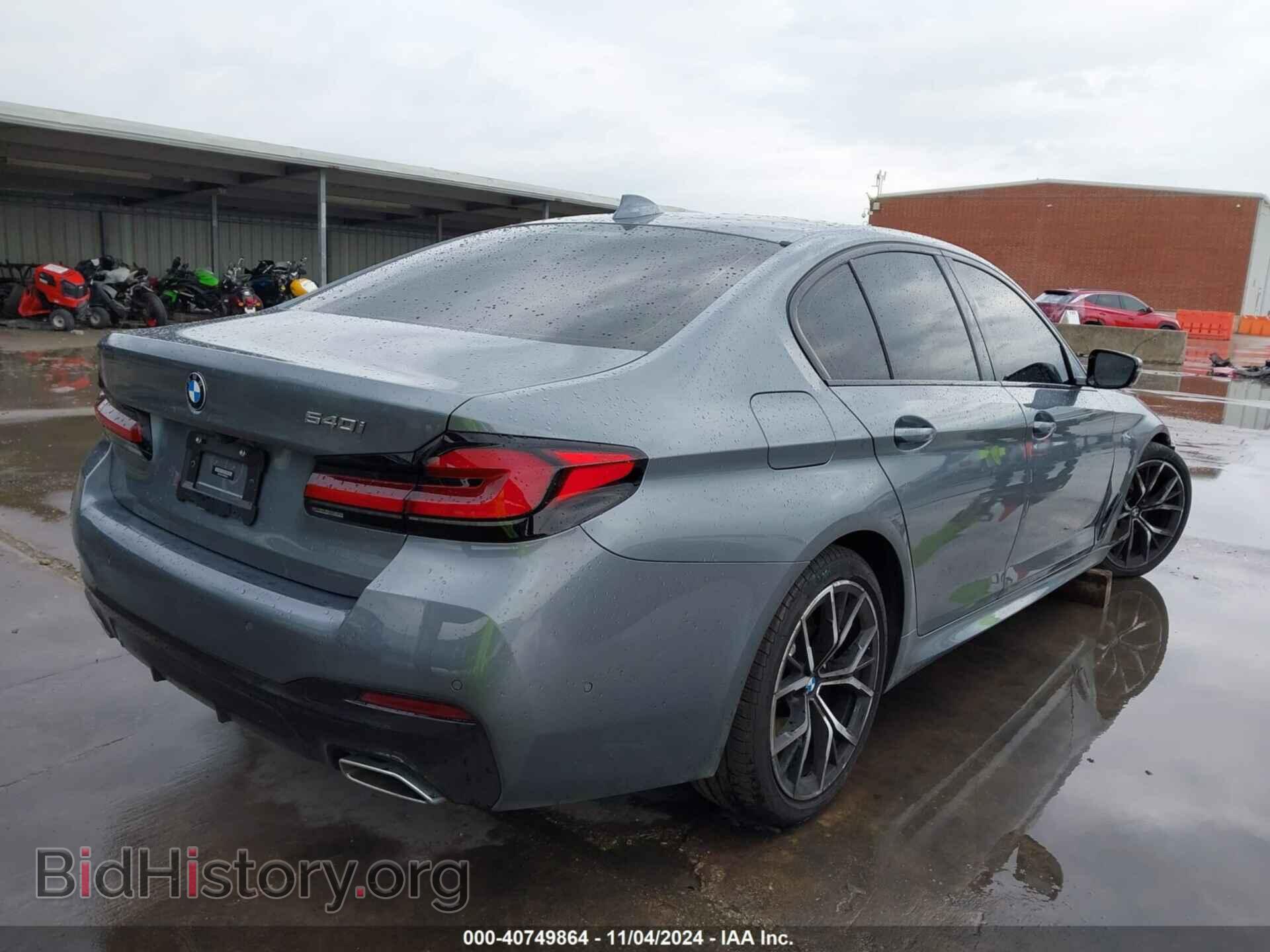 2021 BMW 540I - VIN: WBA53BJ07MWX03683 - Фото 4