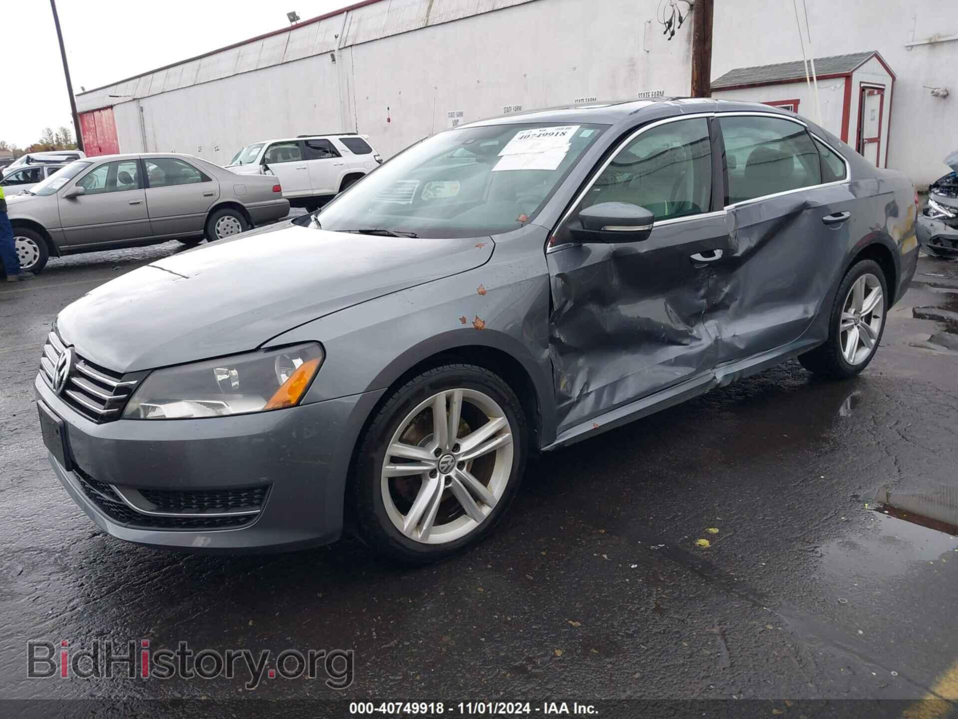 2014 VOLKSWAGEN PASSAT - VIN: 1VWBP7A32EC002213 - Фото 2