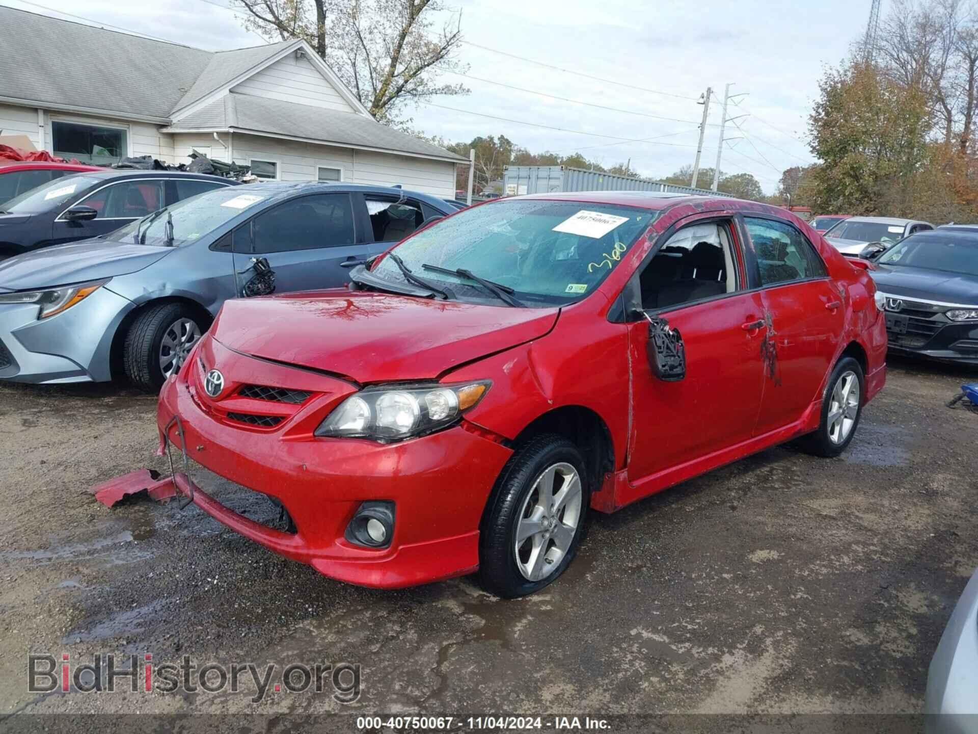 2012 TOYOTA COROLLA - VIN: 2T1BU4EEXCC776915 - Фото 2