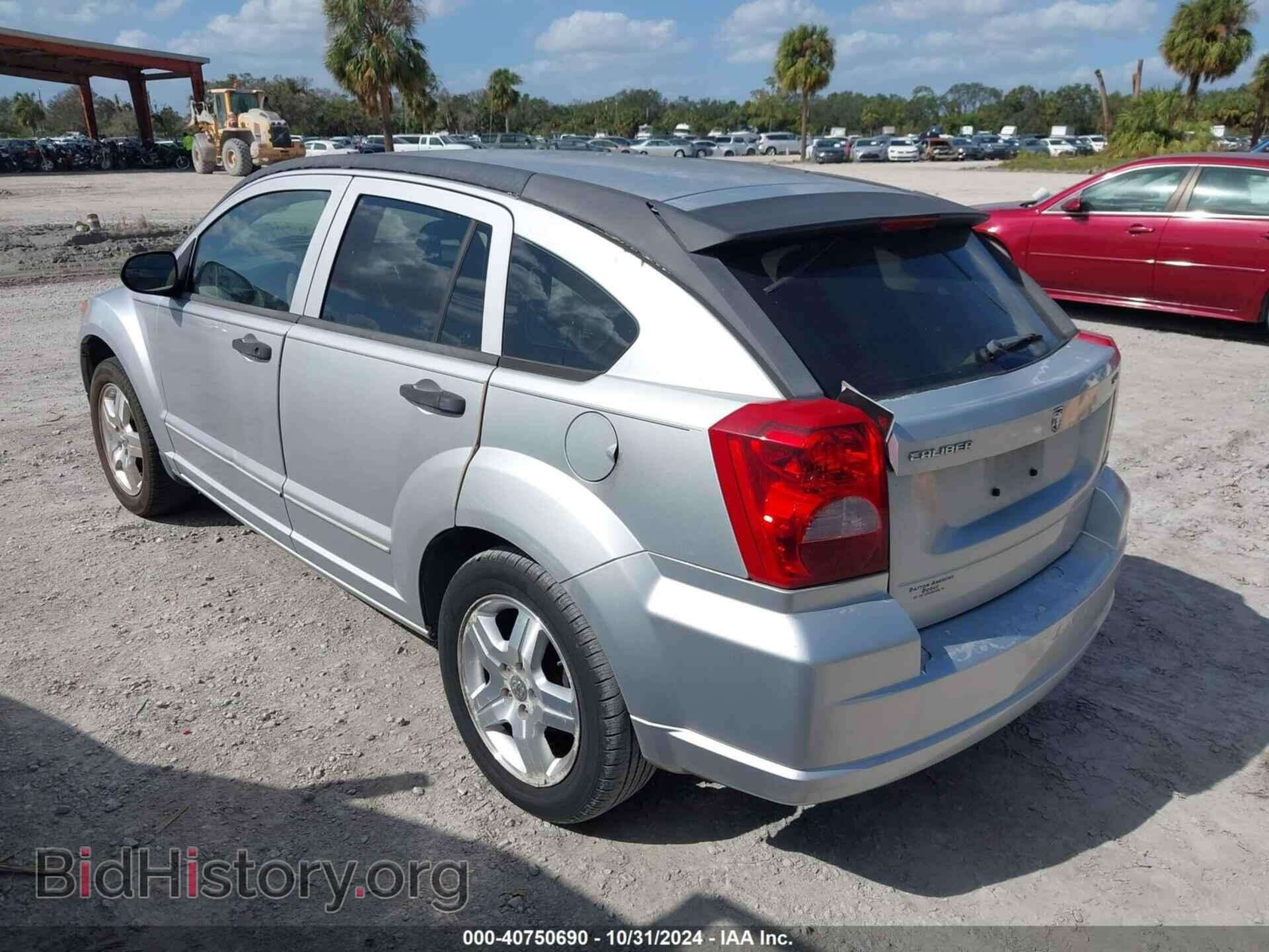 2007 DODGE CALIBER - VIN: 1B3HB48B67D260319 - Фото 3