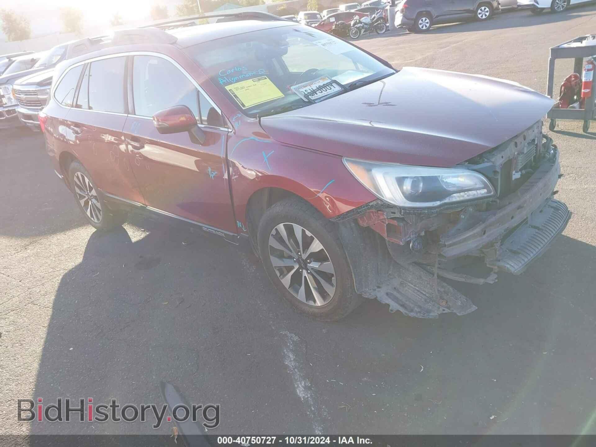 Фотография 4S4BSANC2H3395574 - SUBARU OUTBACK 2017