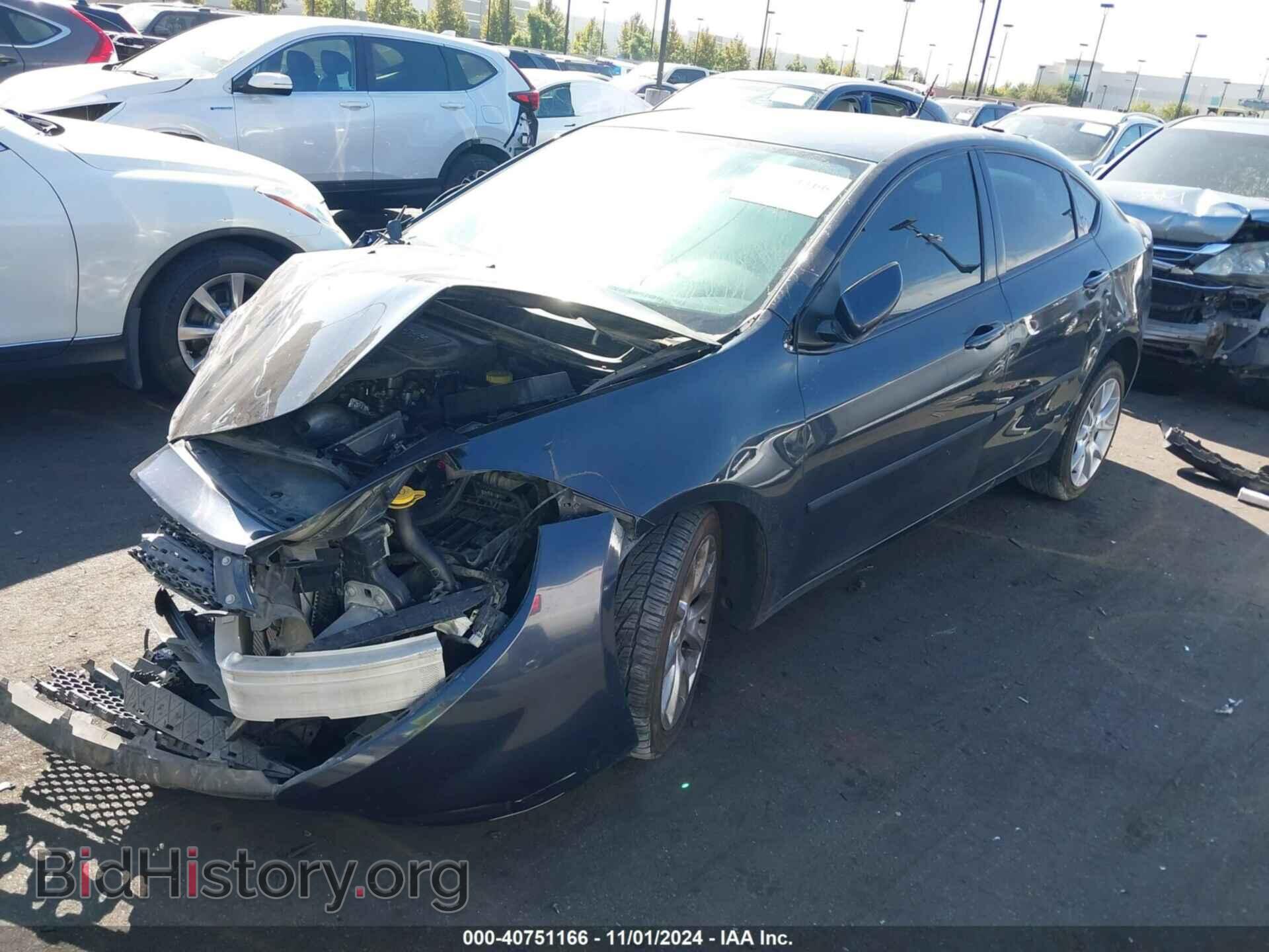 2013 DODGE DART - VIN: 1C3CDFBA2DD309367 - Фото 2