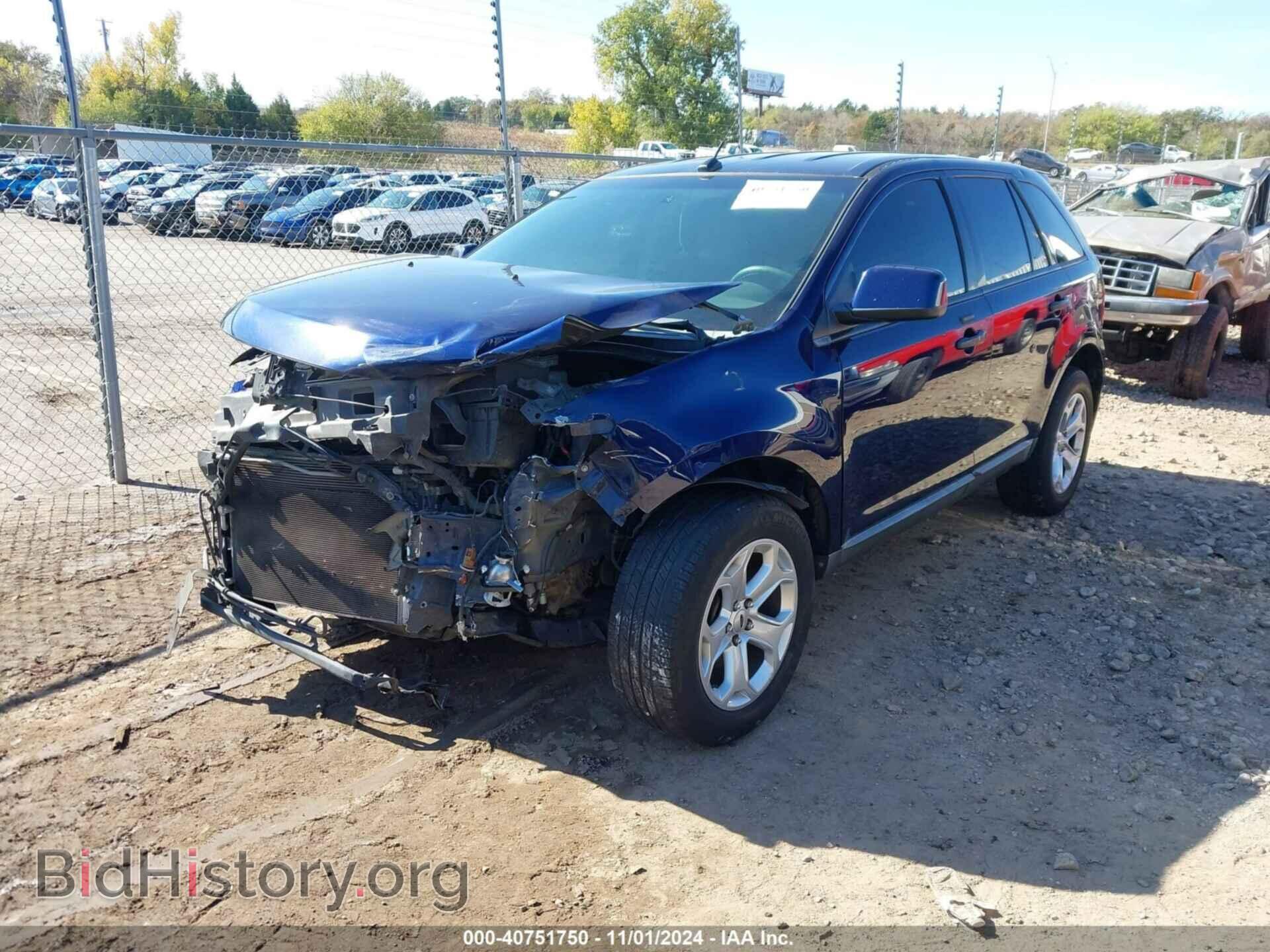 2011 FORD EDGE - VIN: 2FMDK3JC4BBA00666 - Фото 2