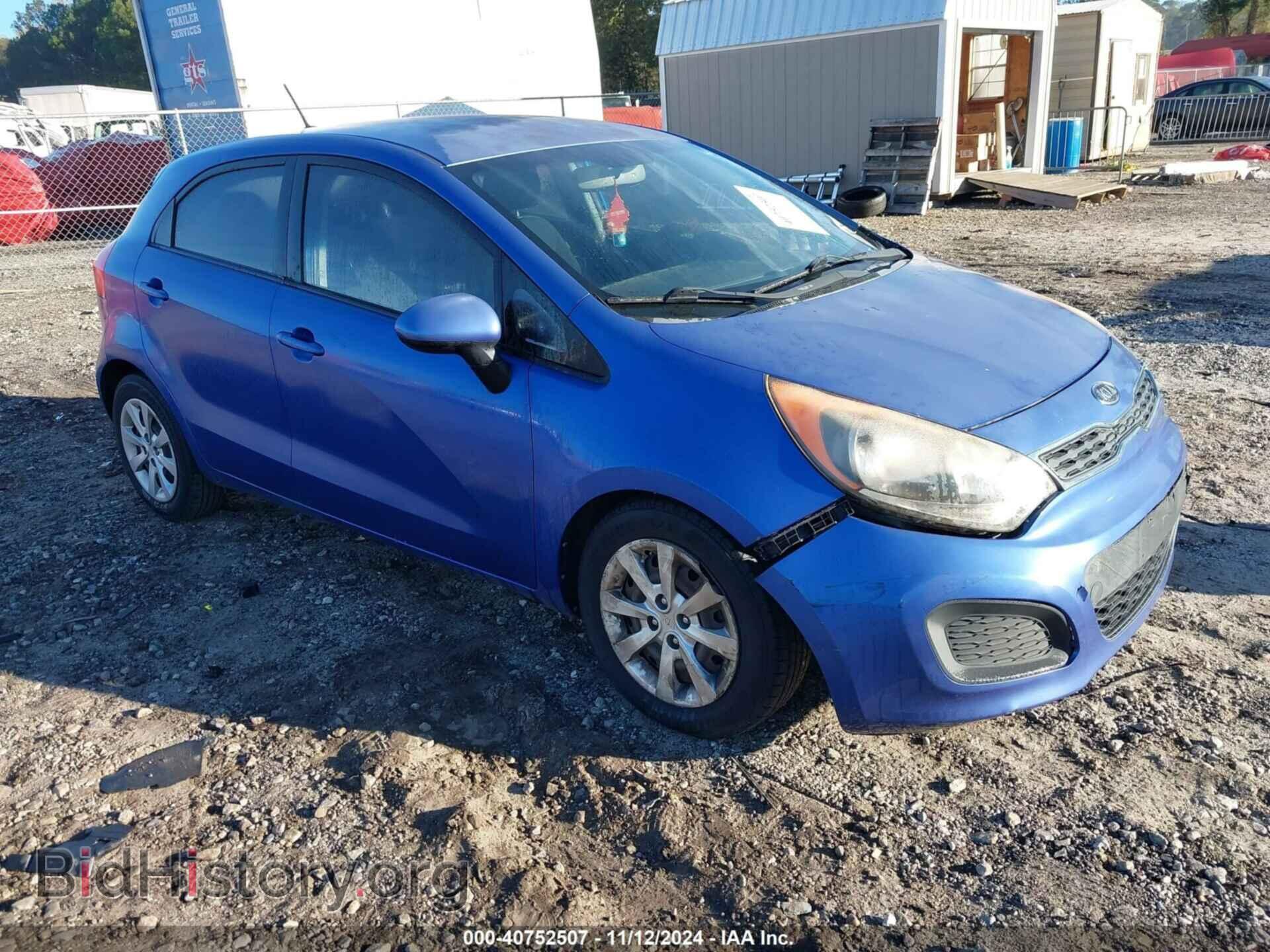 Фотография KNADN5A36C6090391 - KIA RIO5 2012
