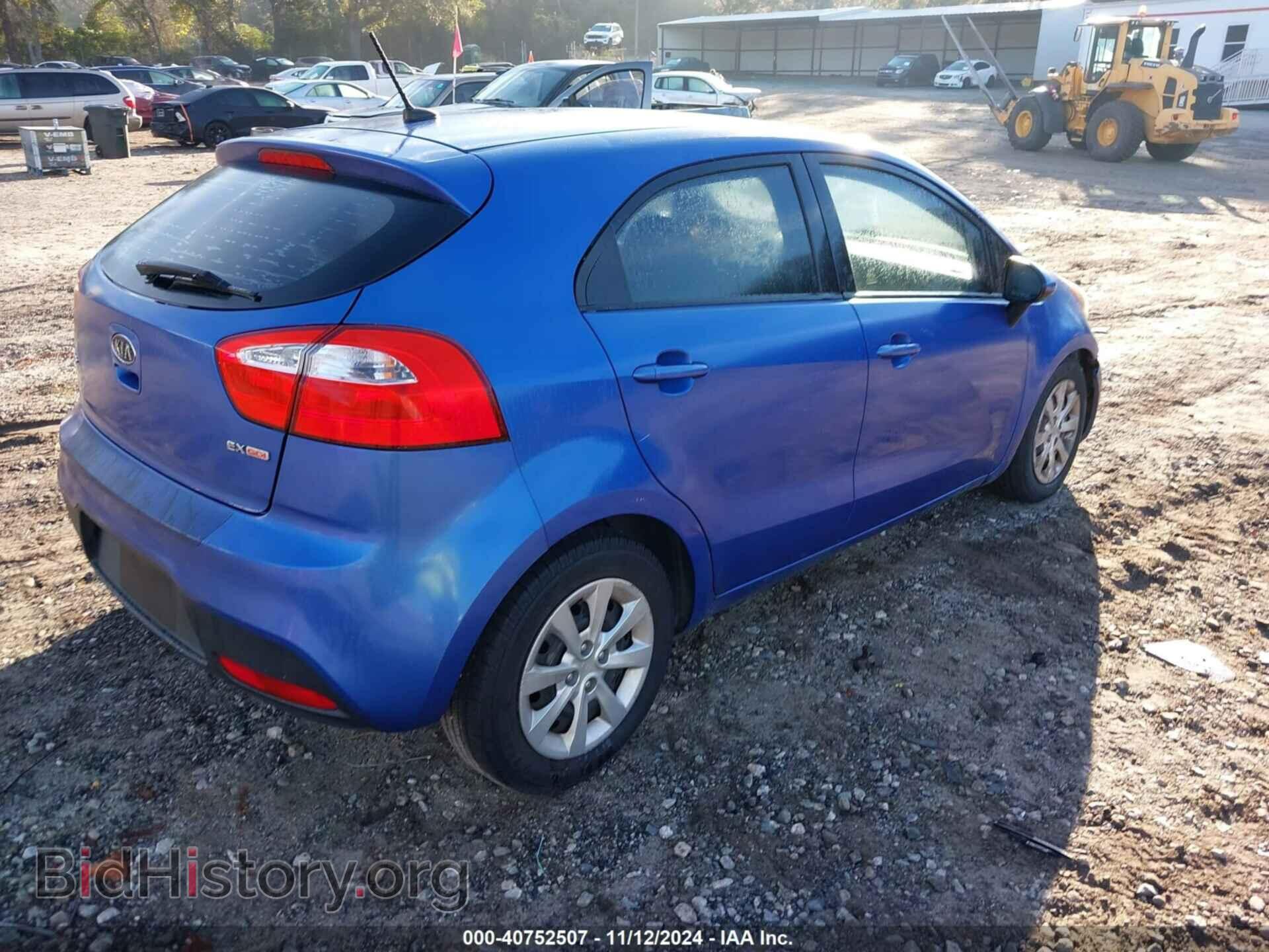 2012 KIA RIO5 - VIN: KNADN5A36C6090391 - Фото 4