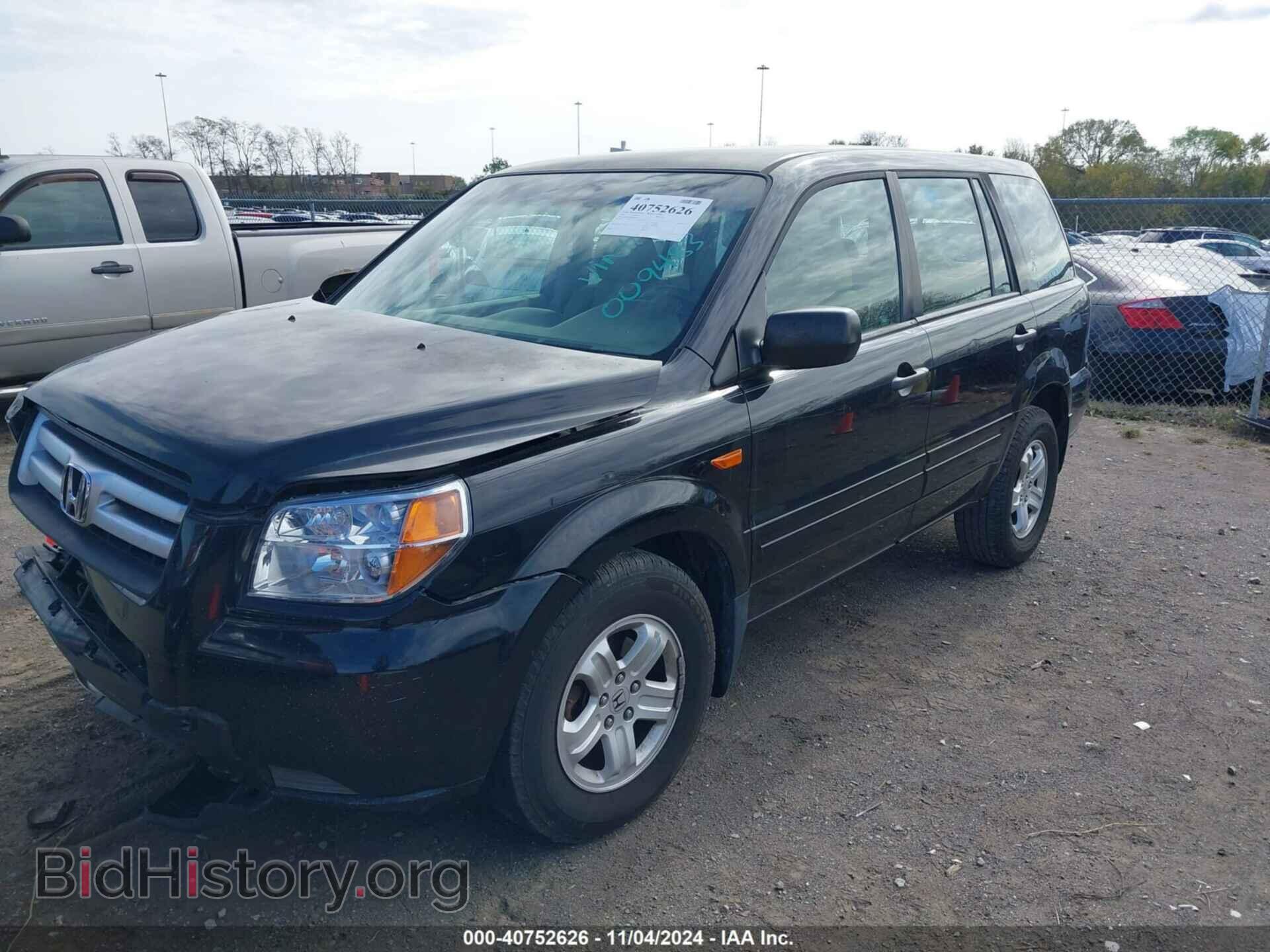 2006 HONDA PILOT - VIN: 5FNYF28166B009483 - Фото 2